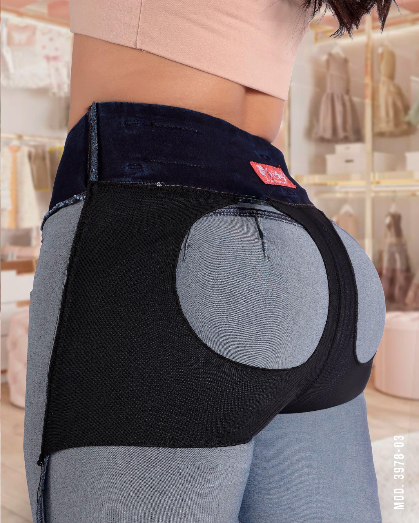 Jeans Levanta Glúteos 3978-02