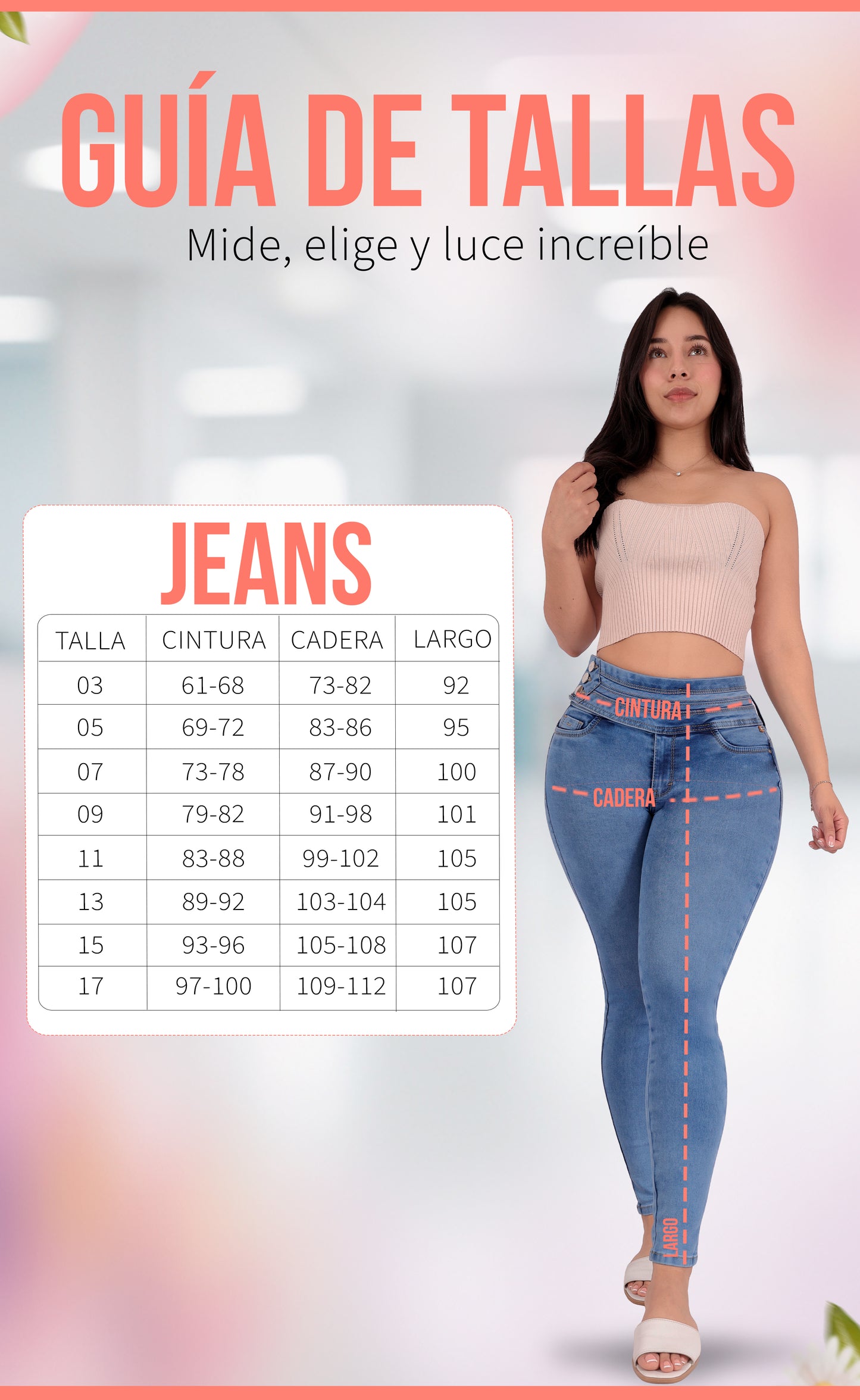 Jeans Levanta Glúteos 3886-01