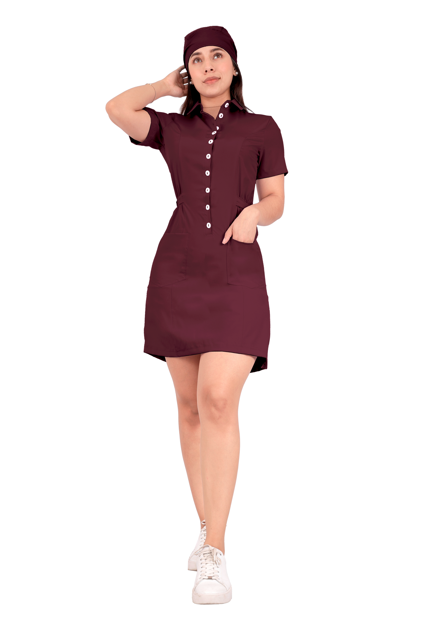 Vestido Quirúrgico Vino