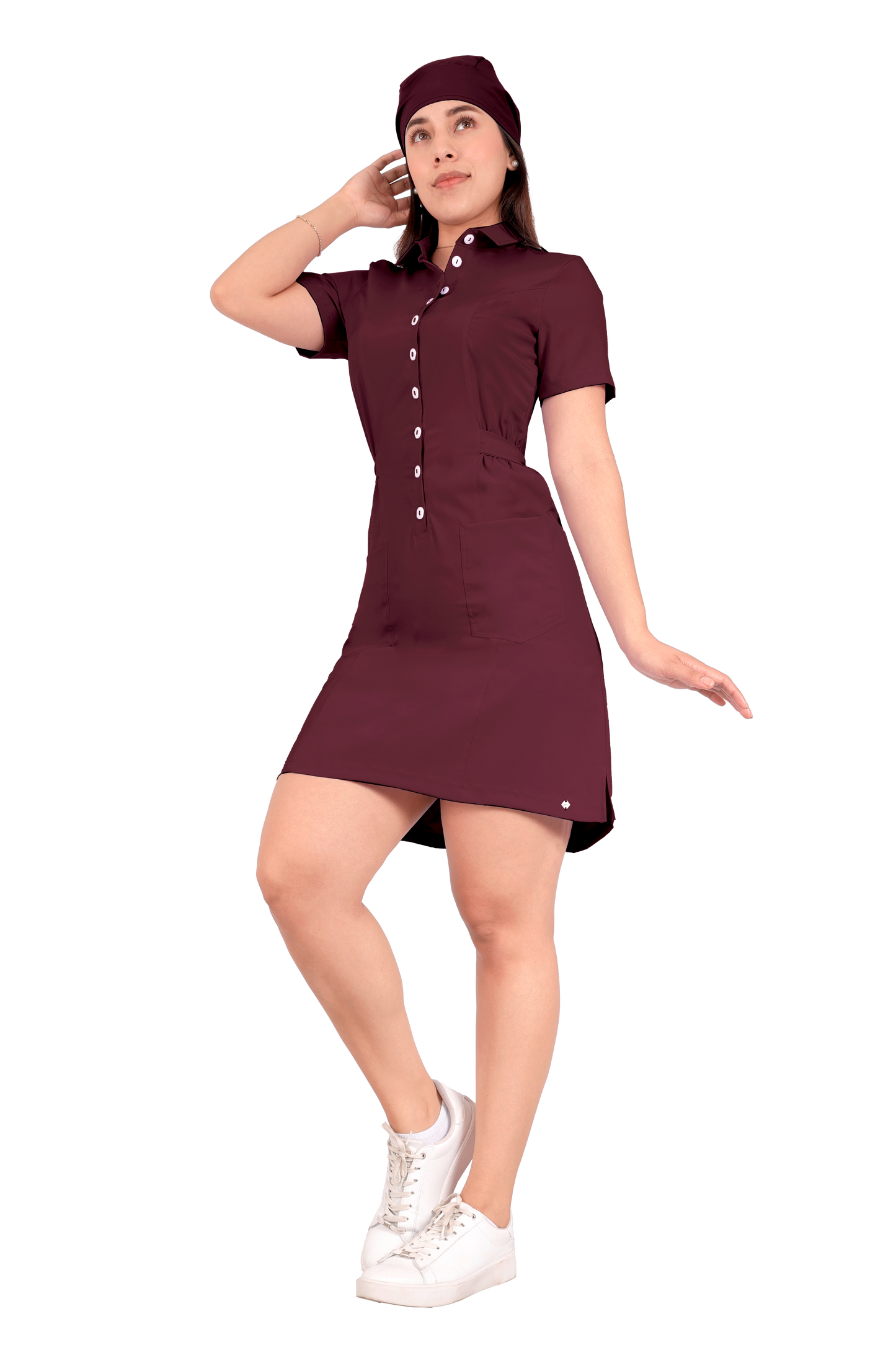 Vestido Quirúrgico Vino