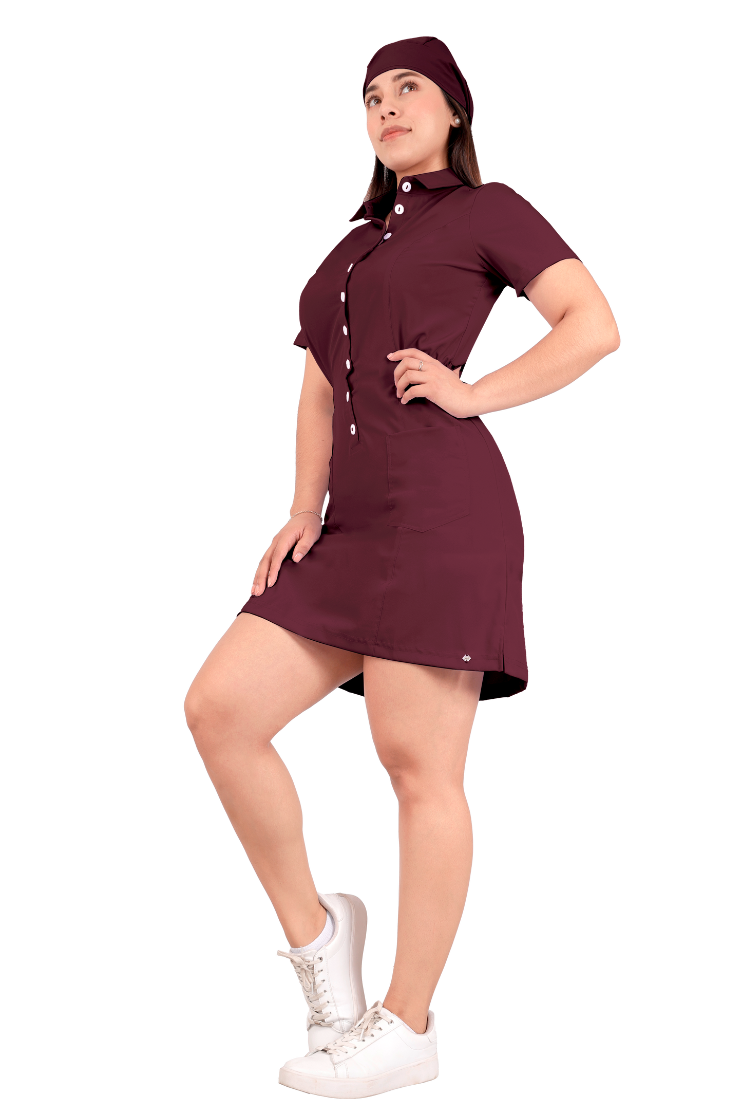 Vestido Quirúrgico Vino