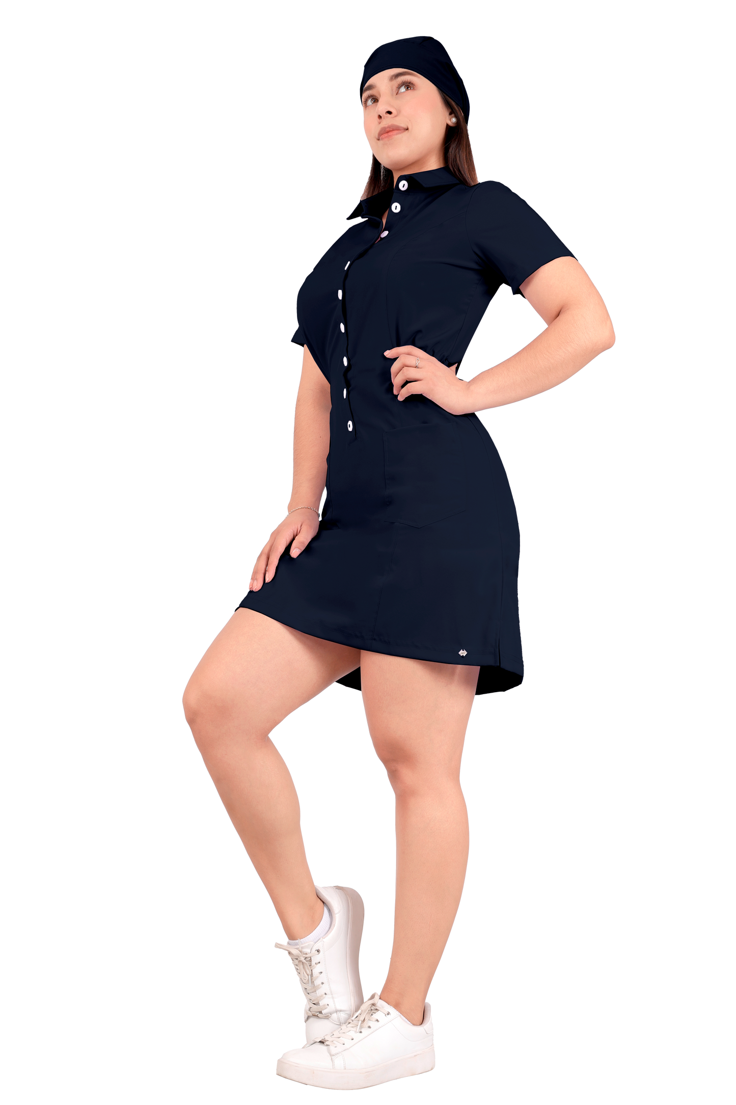 Vestido Quirúrgico Azul Marino