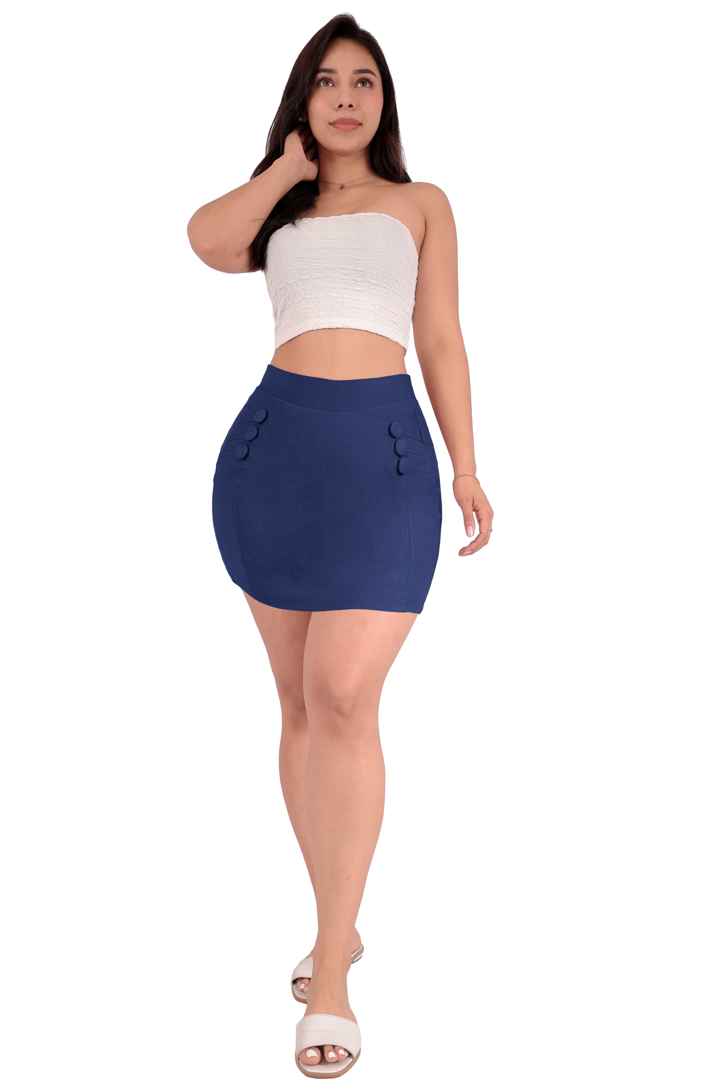 Short falda 6310-01 Negro