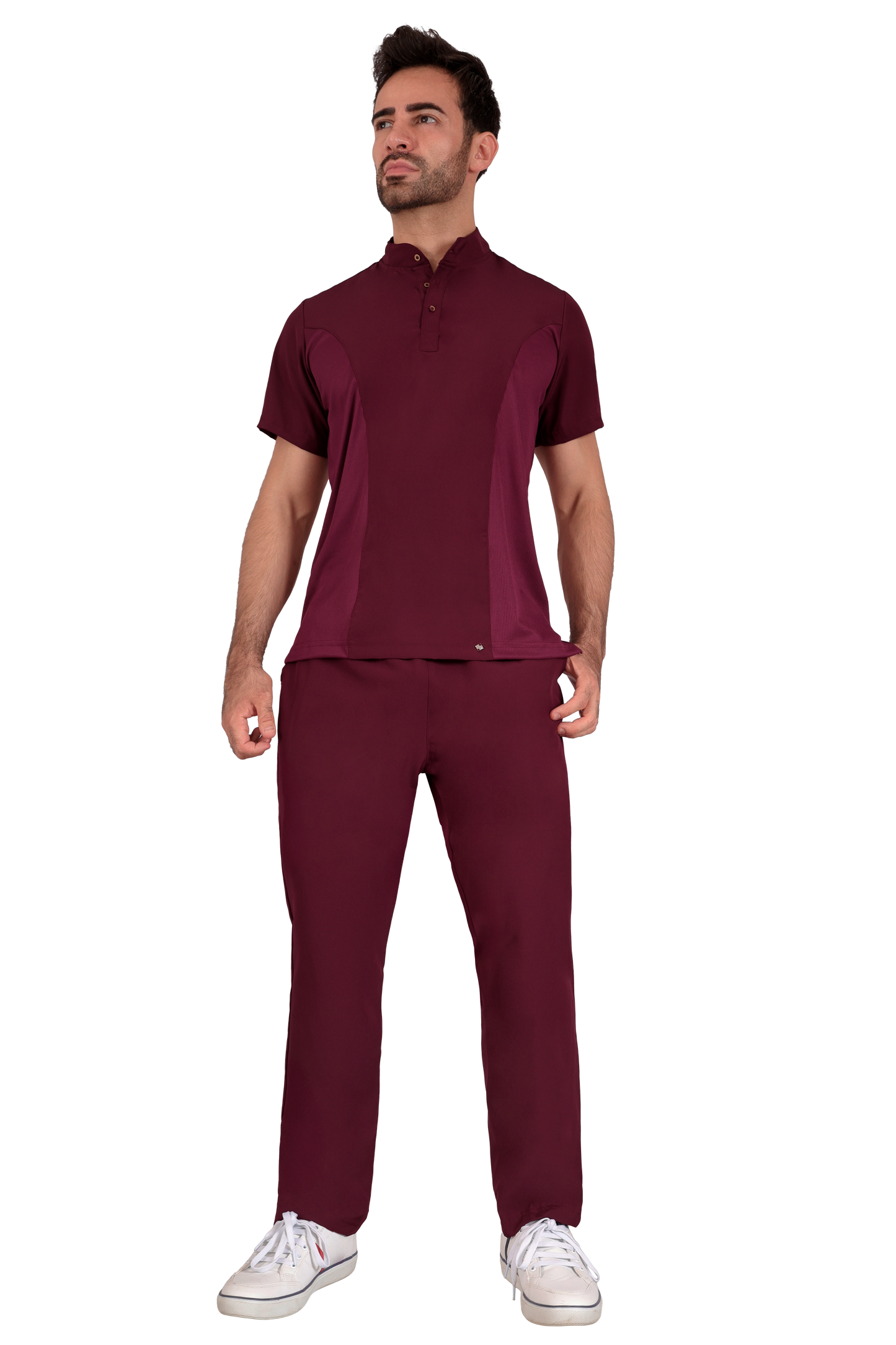 Conjunto Quirurgico Antifluidos corte Recto - Vino 6319-06