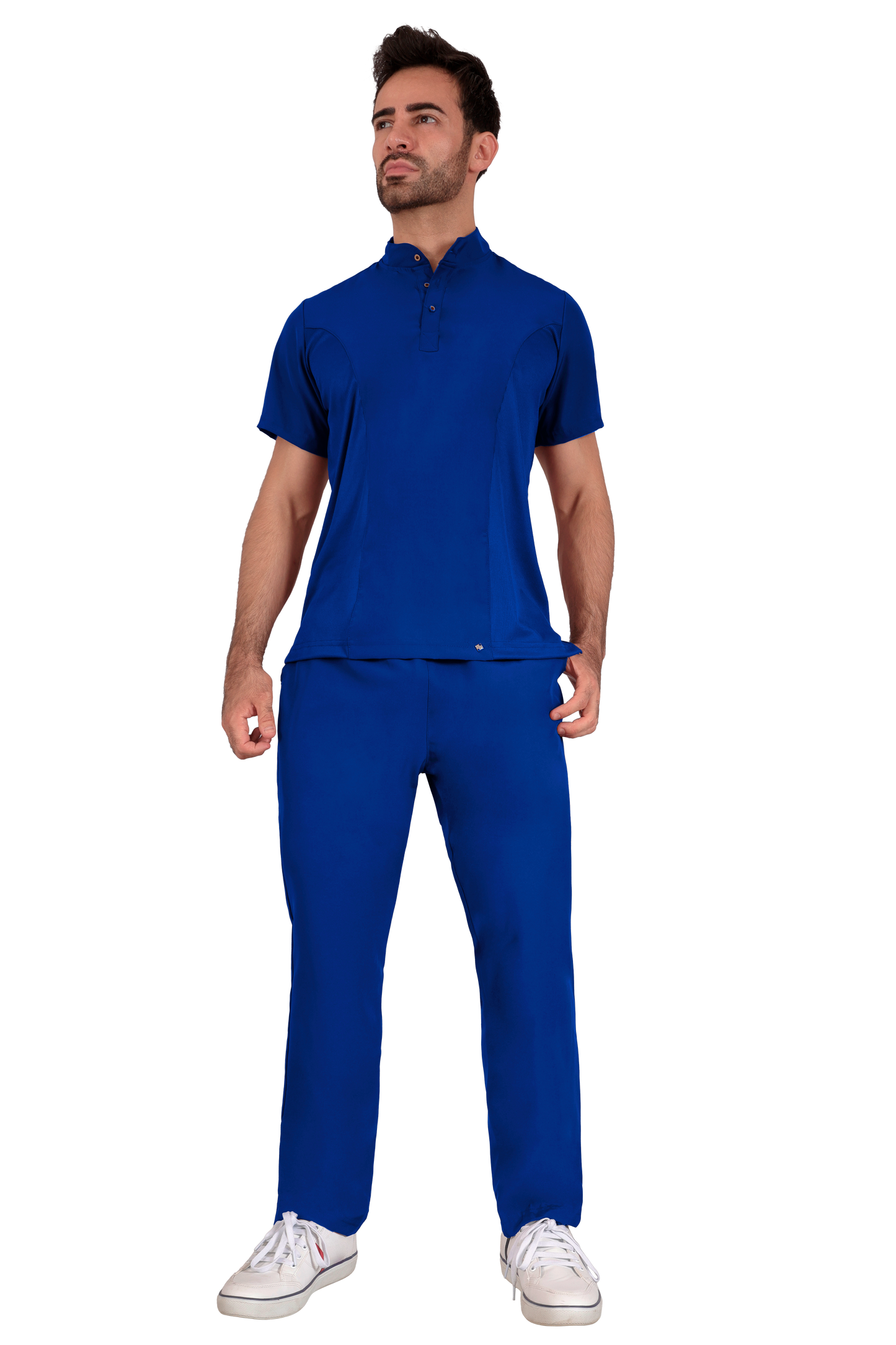 Conjunto Quirurgico Antifluidos corte Recto - Azul Rey 6319-05