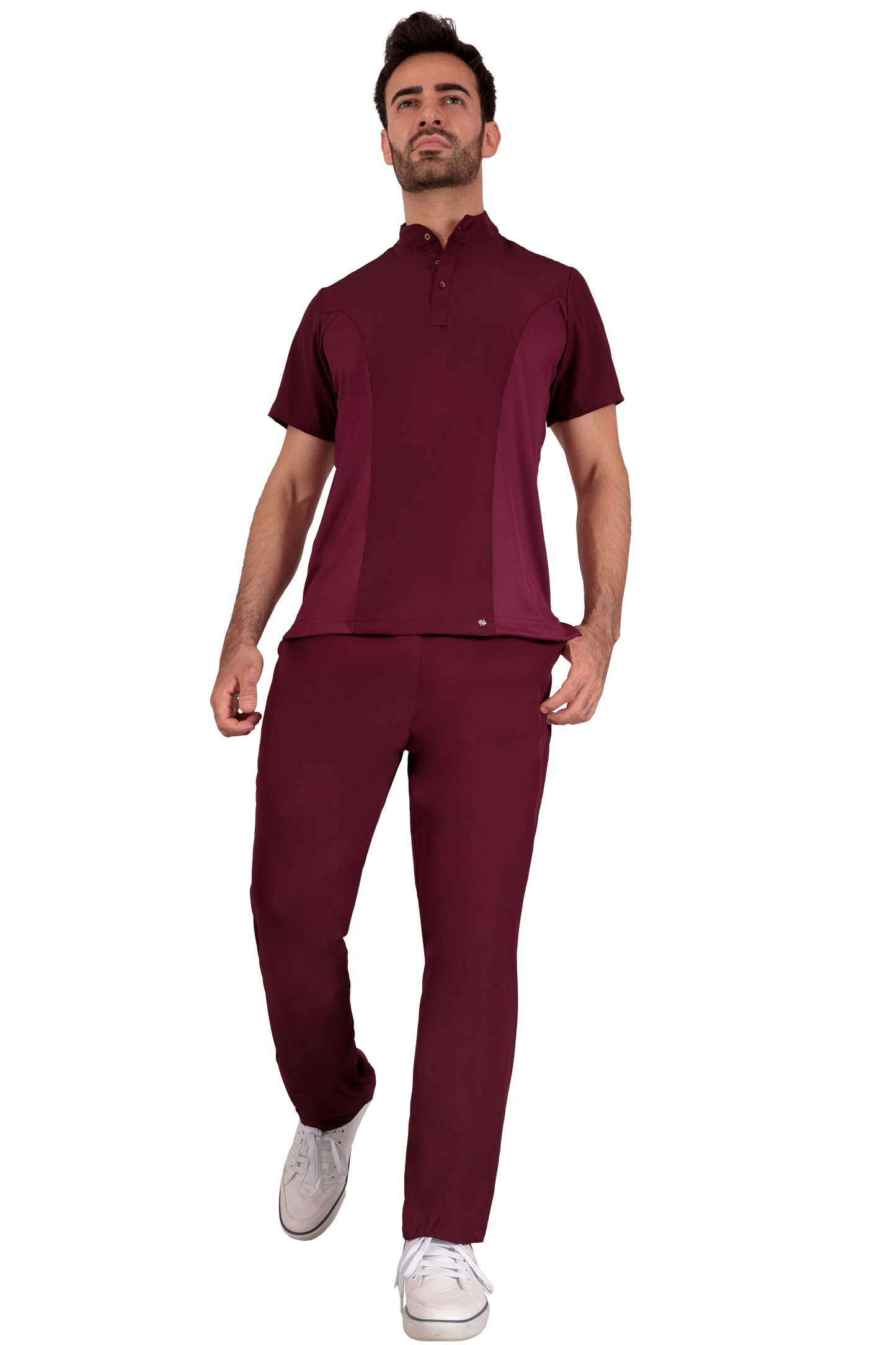 Conjunto Quirurgico Antifluidos corte Recto - Vino 6319-06
