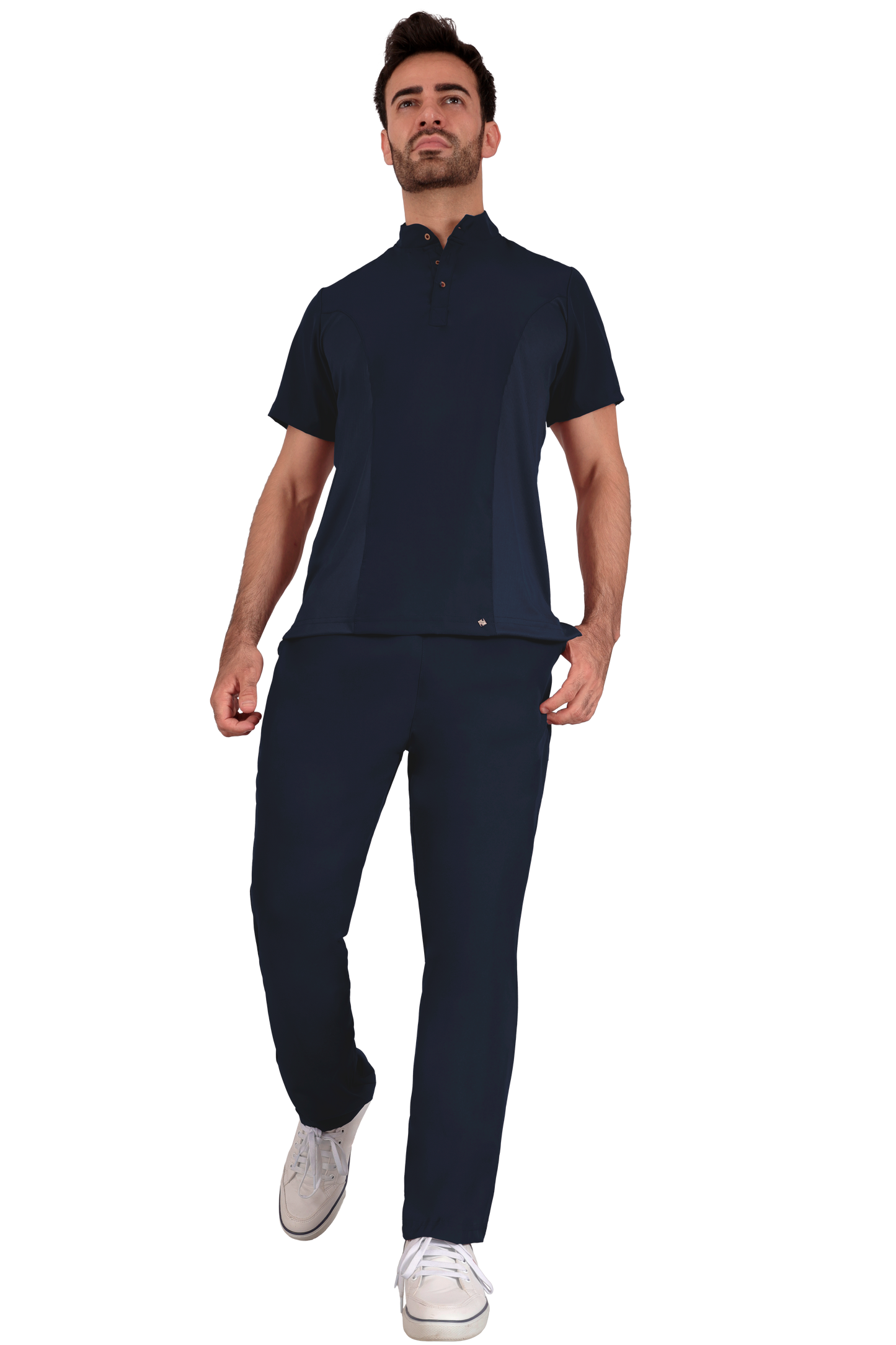 Conjunto Quirurgico Antifluidos corte Recto - Azul Marino 6319-02
