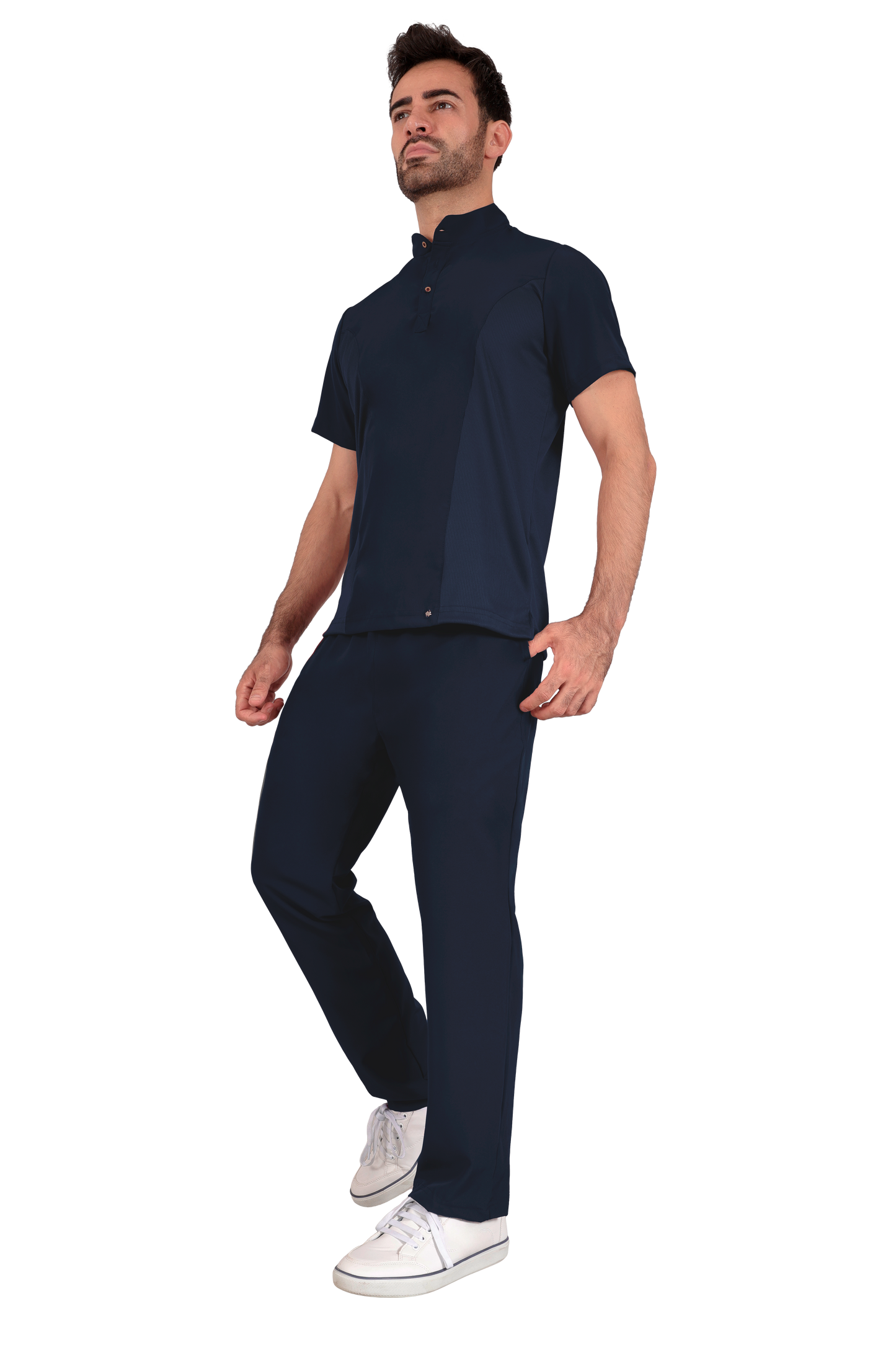 Conjunto Quirurgico Antifluidos corte Recto - Azul Marino 6319-02