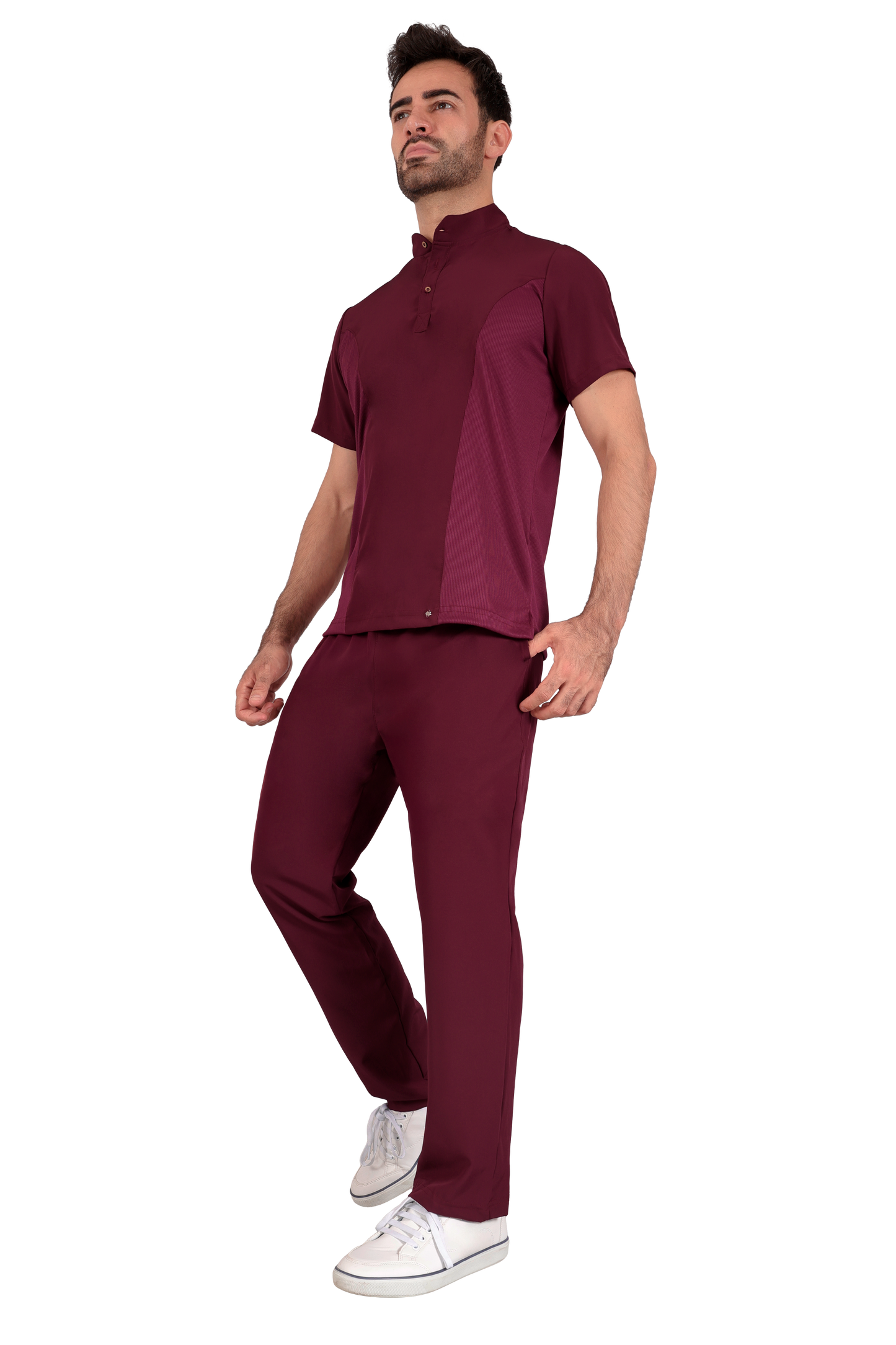 Conjunto Quirurgico Antifluidos corte Recto - Vino 6319-06