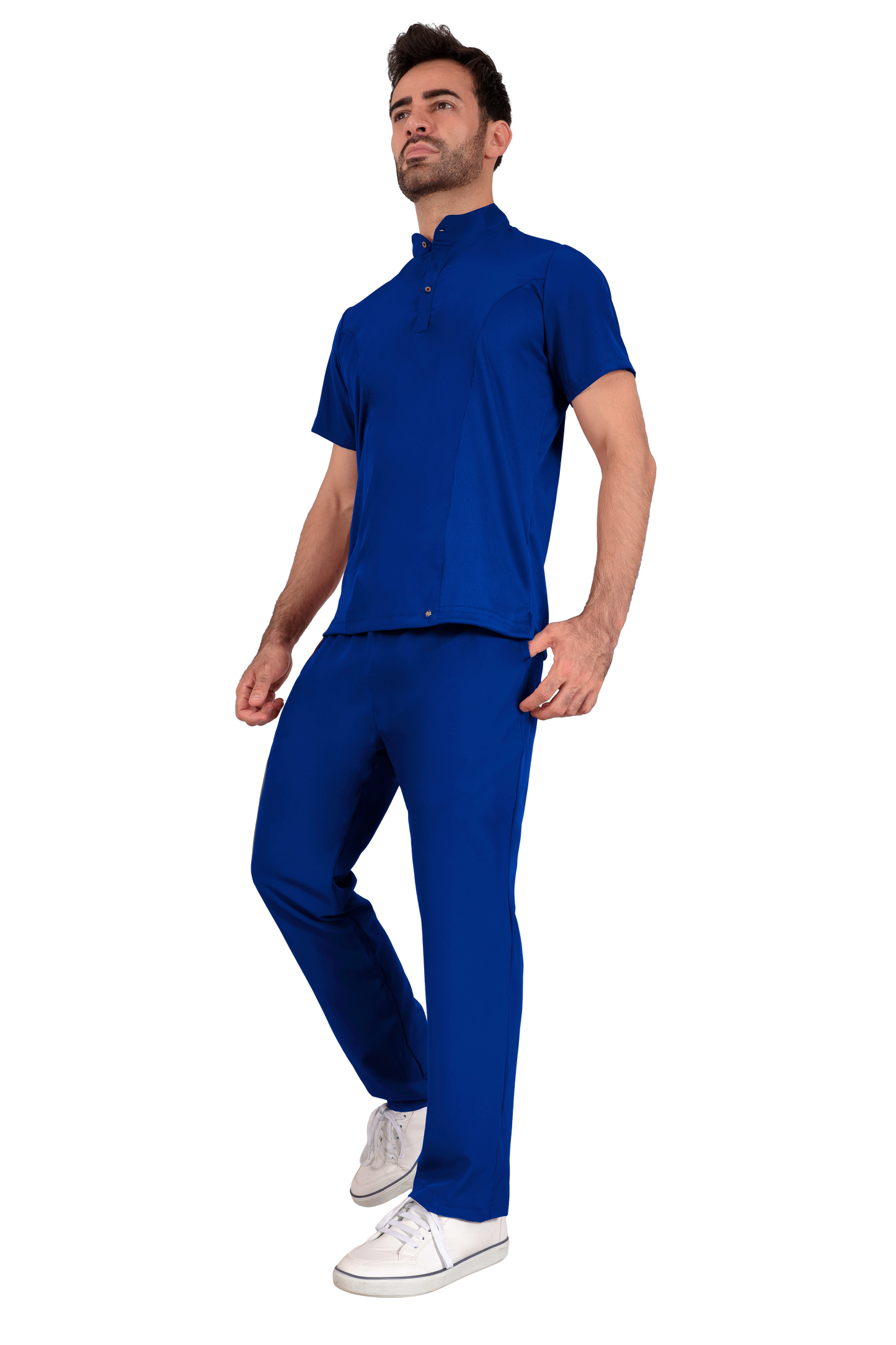 Conjunto Quirurgico Antifluidos corte Recto - Azul Rey 6319-05