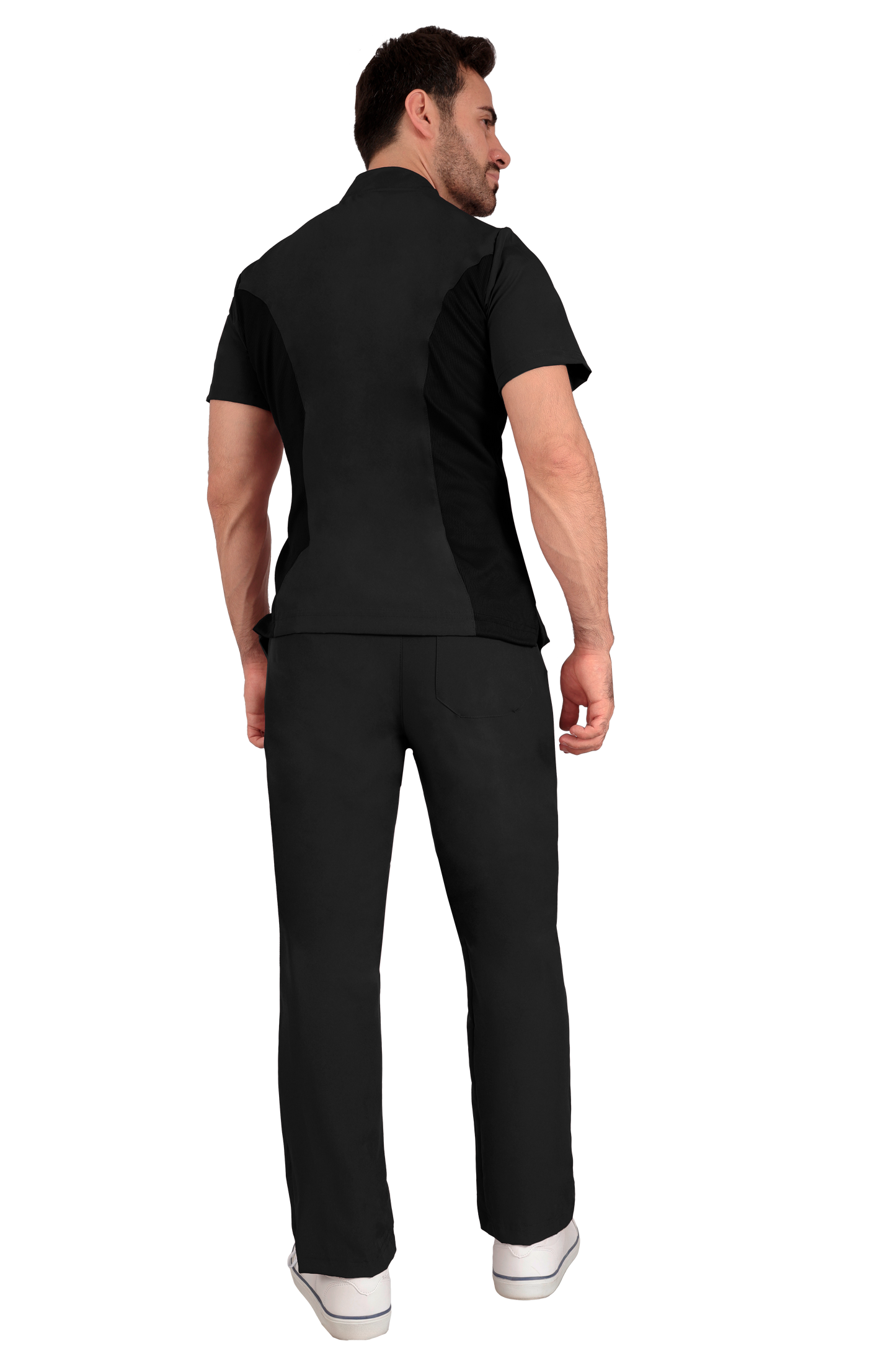 Conjunto Quirurgico Antifluidos corte Recto - Negro 6319-01