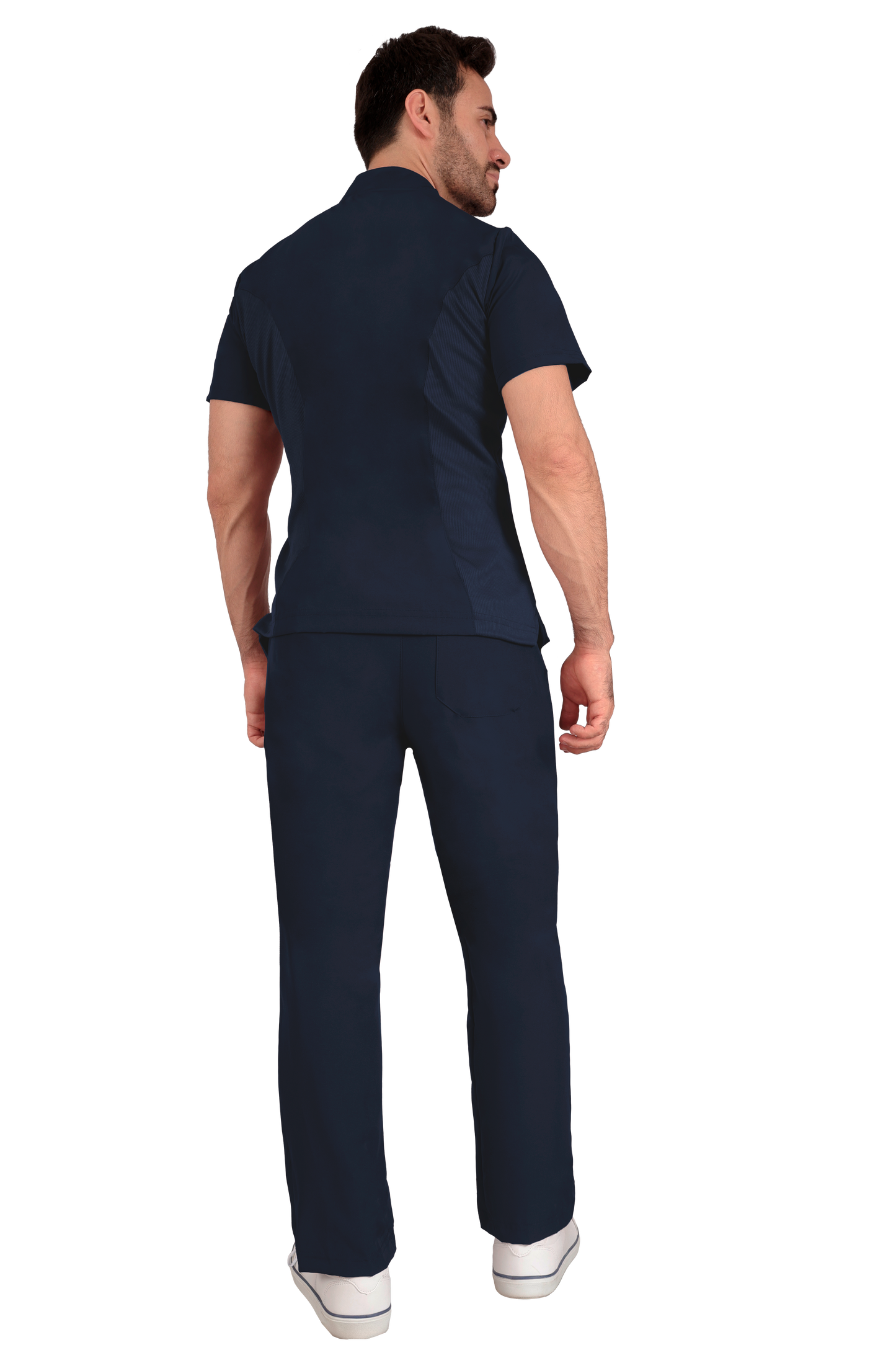 Conjunto Quirurgico Antifluidos corte Recto - Azul Marino 6319-02