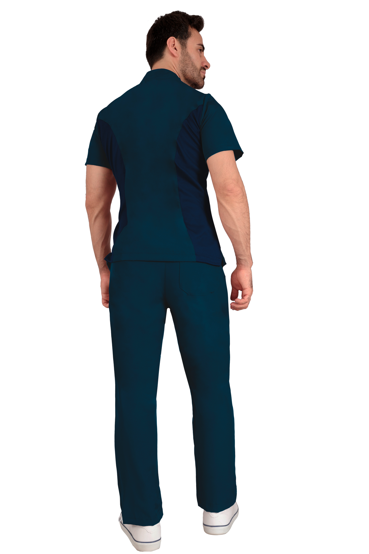Conjunto Quirurgico Antifluidos corte Recto - Azul Petróleo 6319-03