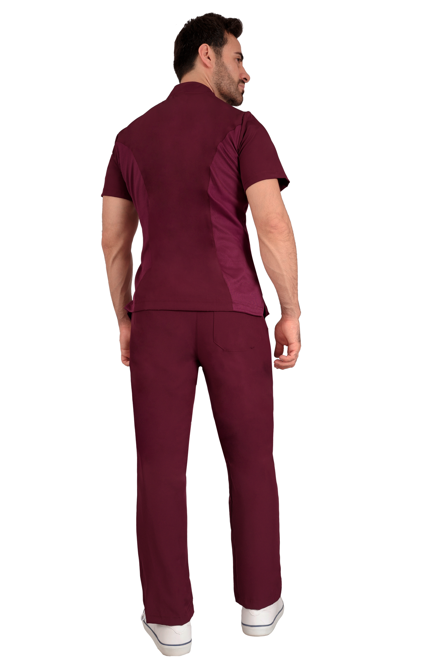 Conjunto Quirurgico Antifluidos corte Recto - Vino 6319-06