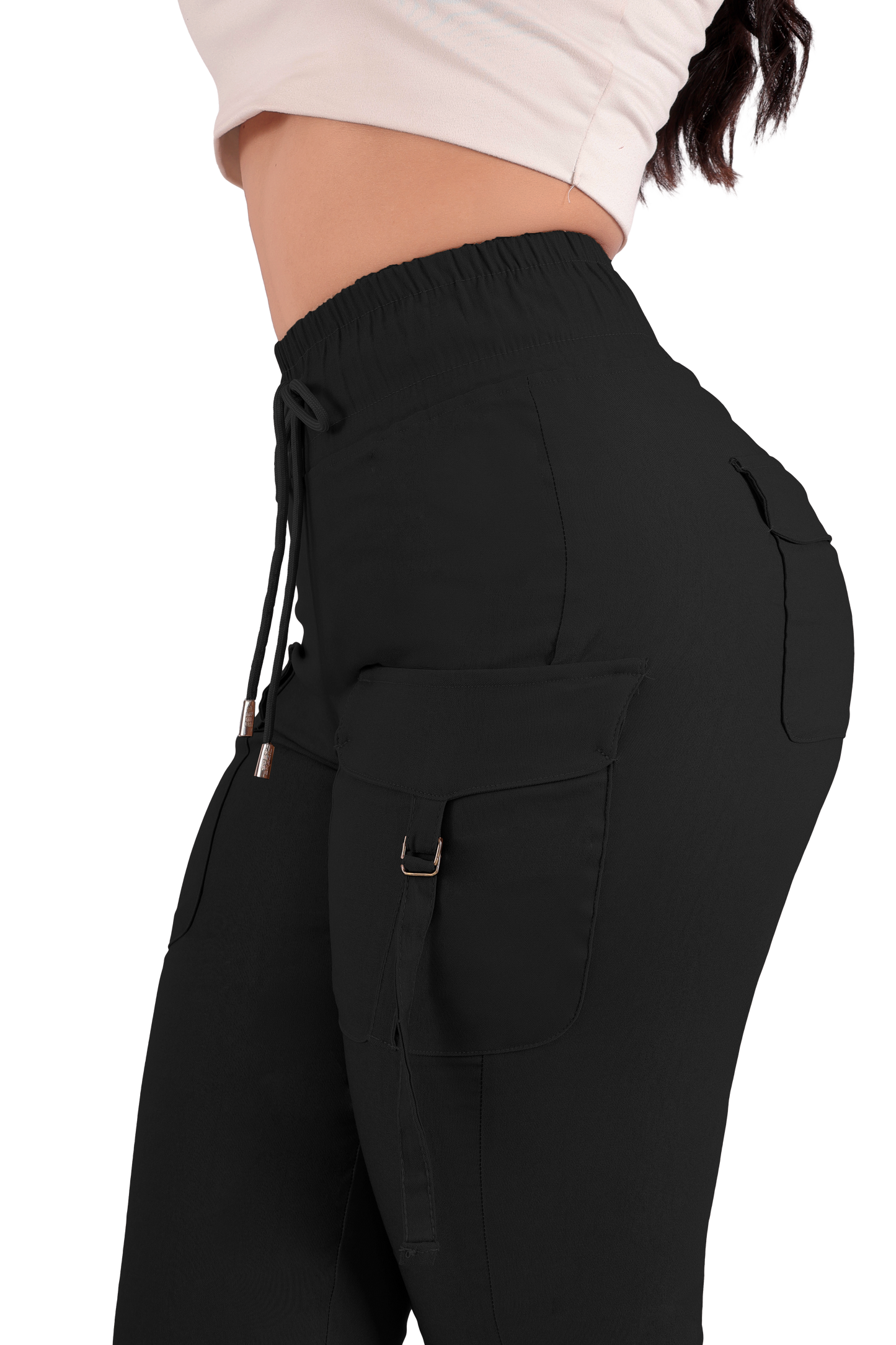 Jogger Stretch 6167-01 Negro