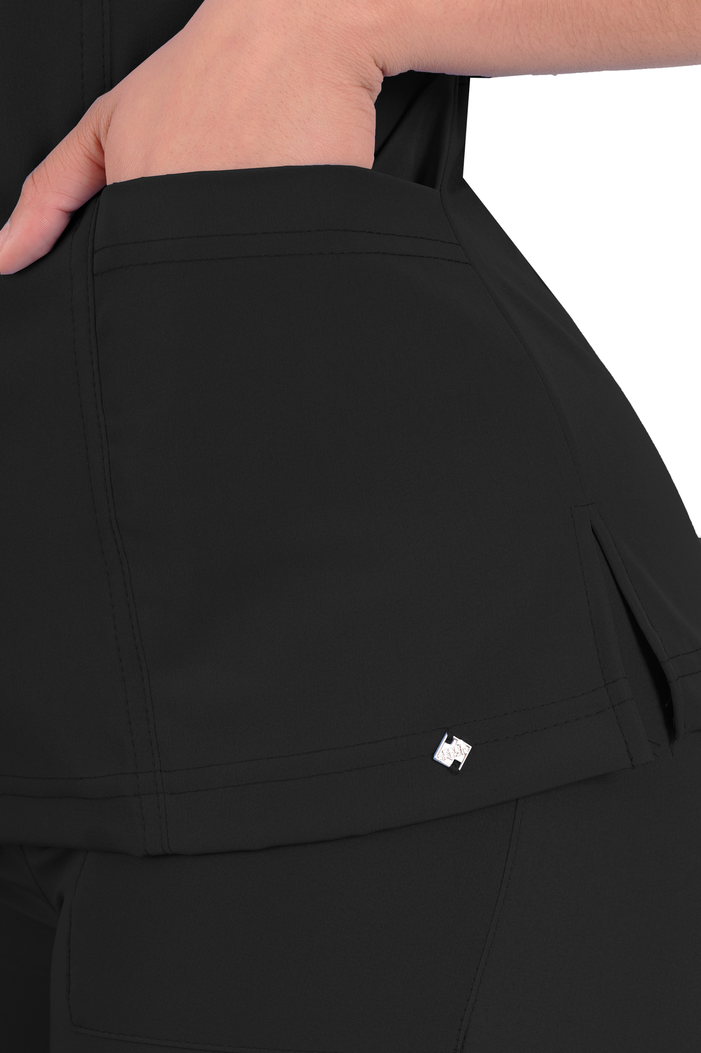 Conjunto Quirurgico Antifluidos corte Recto - 6234-01 Negro