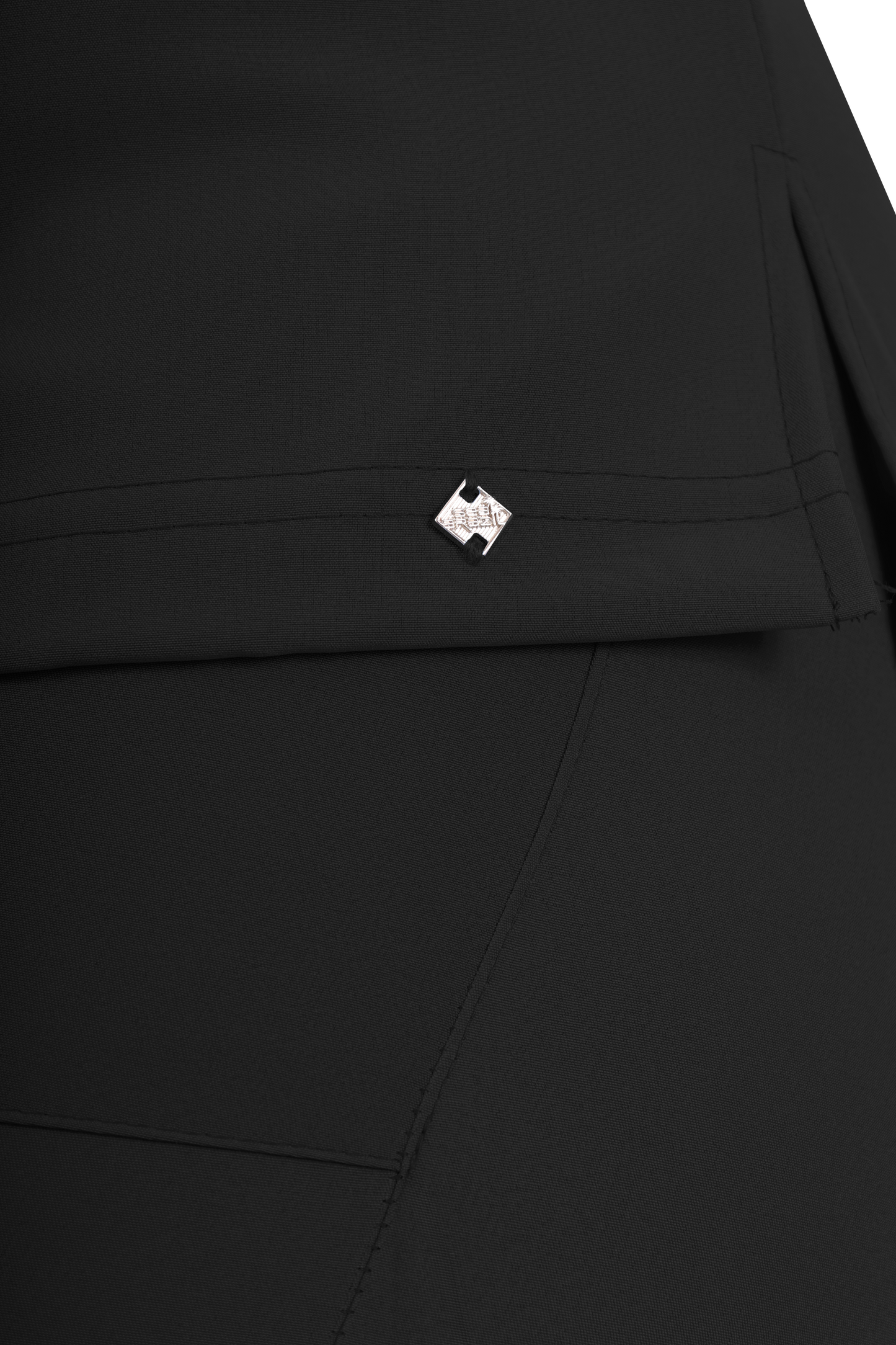 Conjunto Quirurgico Antifluidos corte Recto - 6234-01 Negro