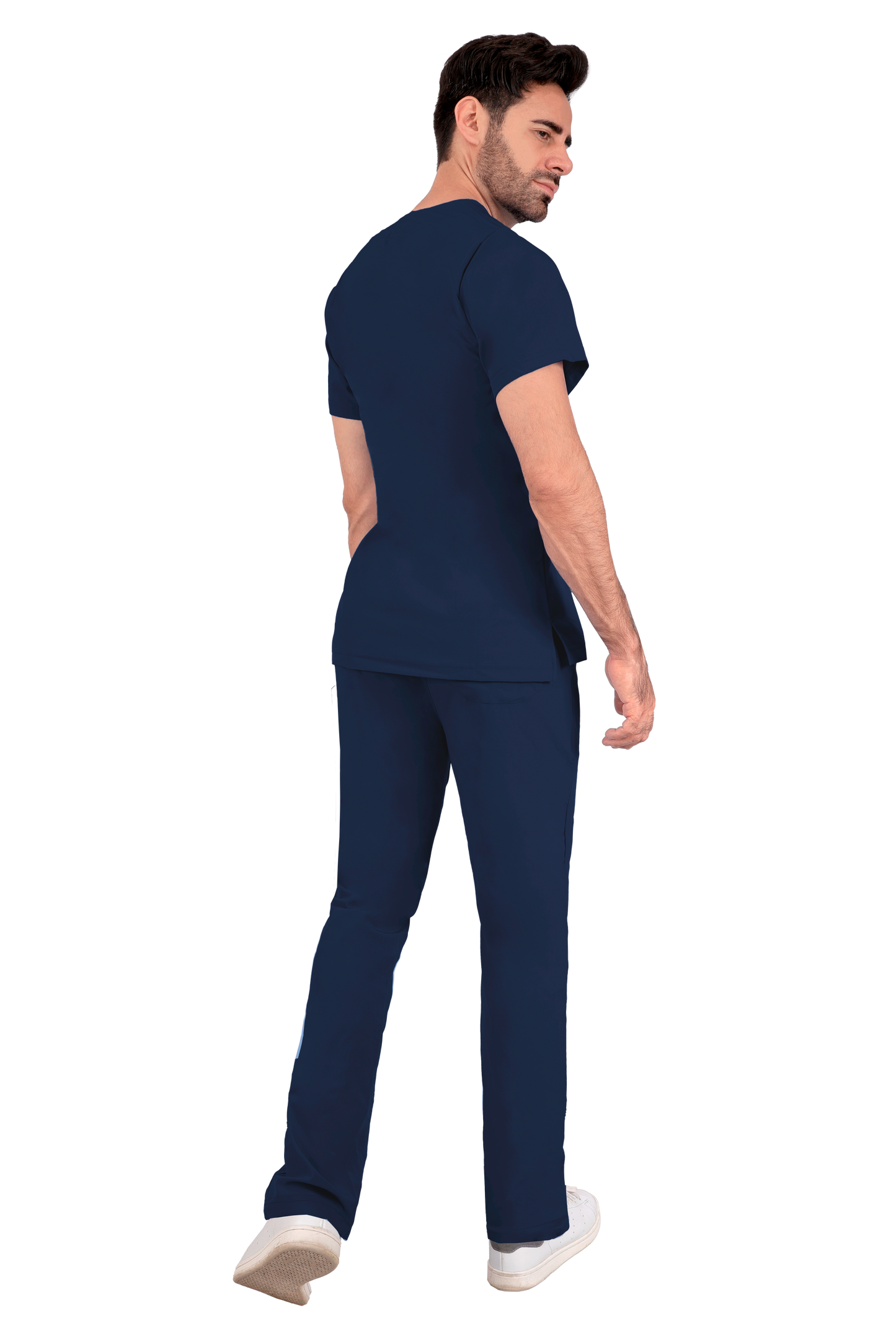 Conjunto Quirurgico Antifluidos corte Recto - Azul Marino