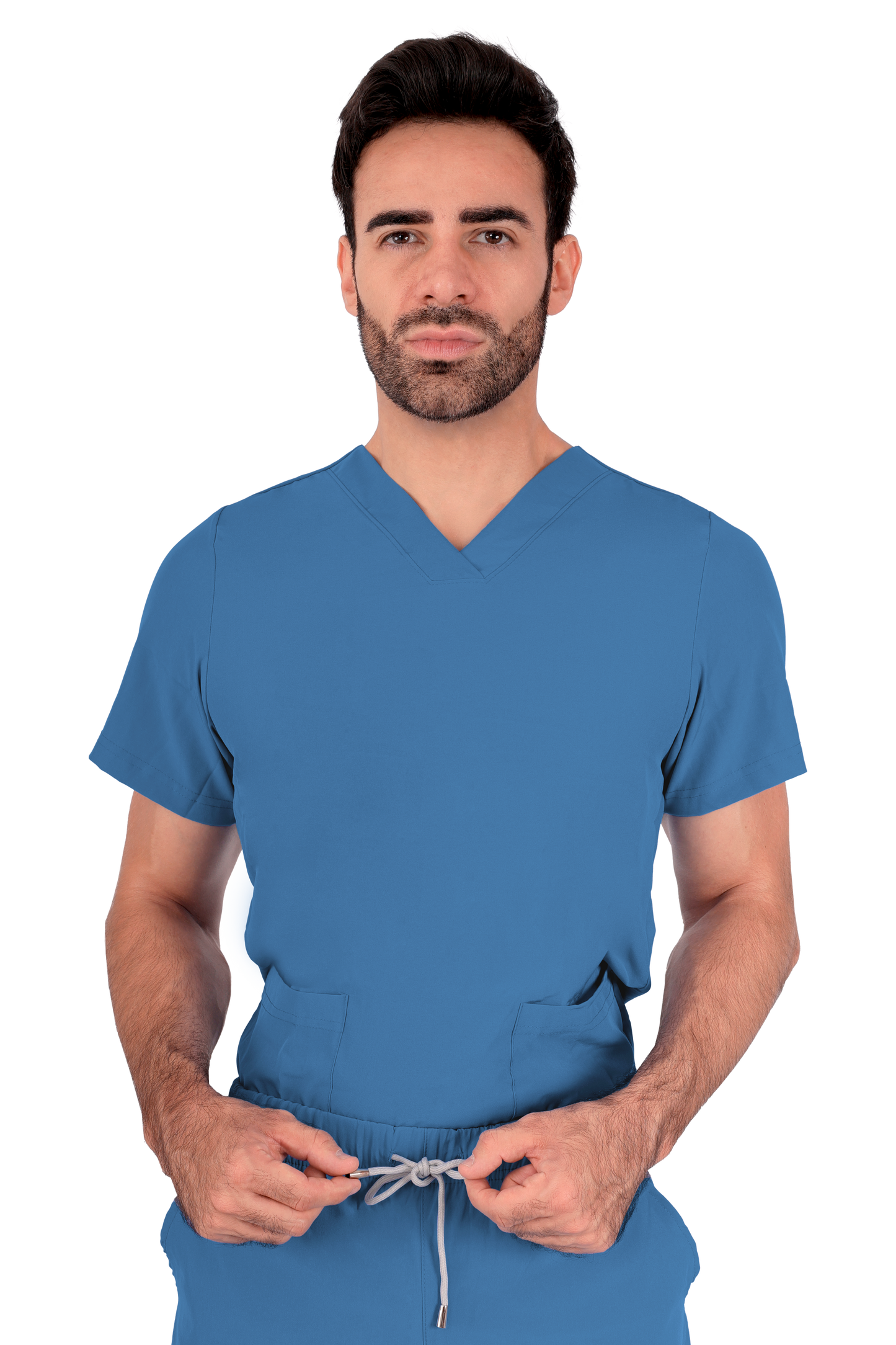 Conjunto Quirurgico Antifluidos corte Recto - Azul