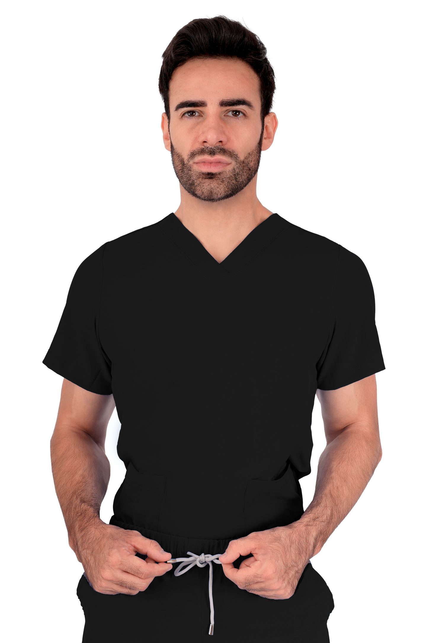 Conjunto Quirurgico Antifluidos corte Recto - Negro