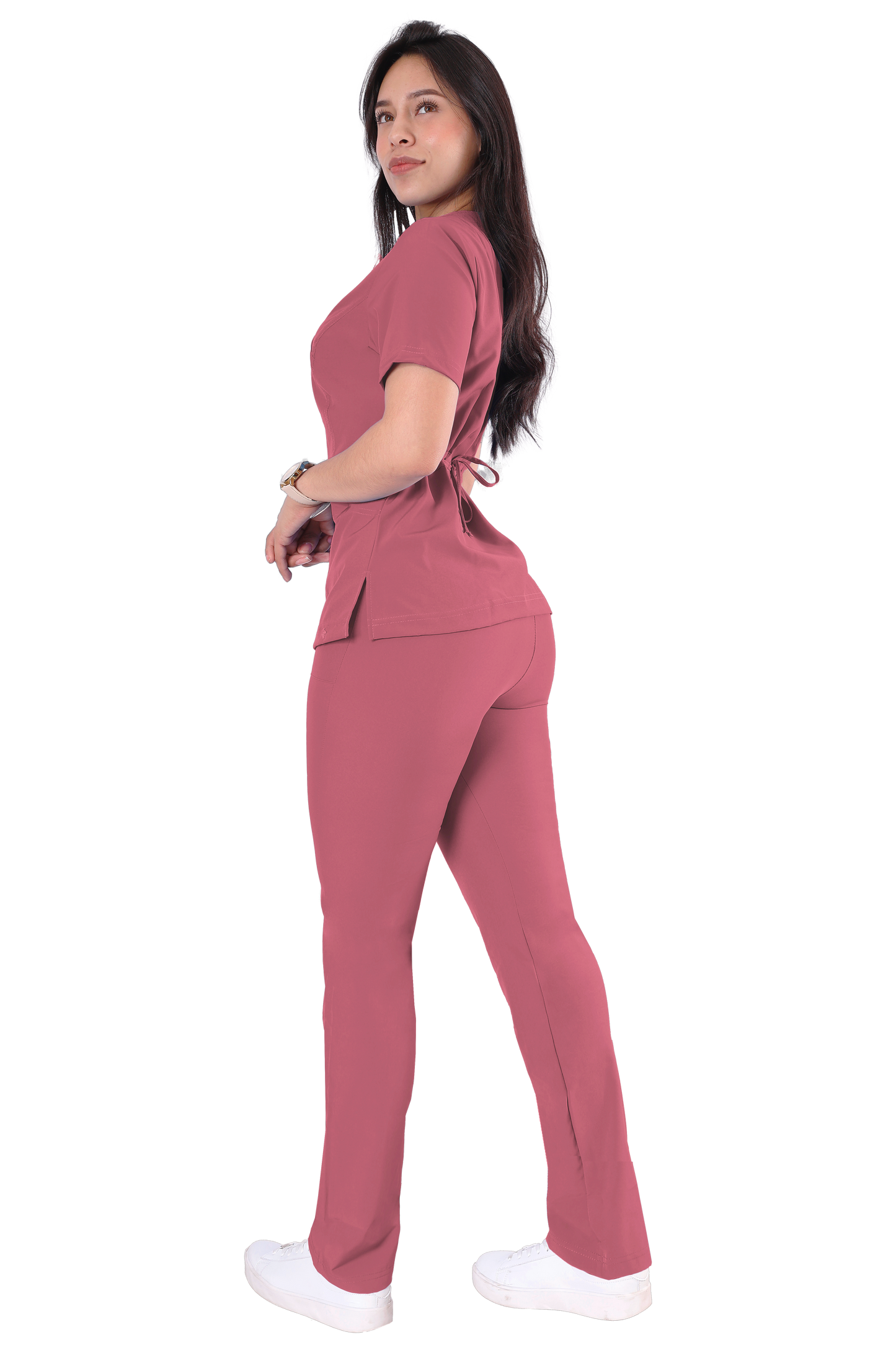 Conjunto Quirurgico Antifluidos corte Recto - 6234-08 Palo de Rosa