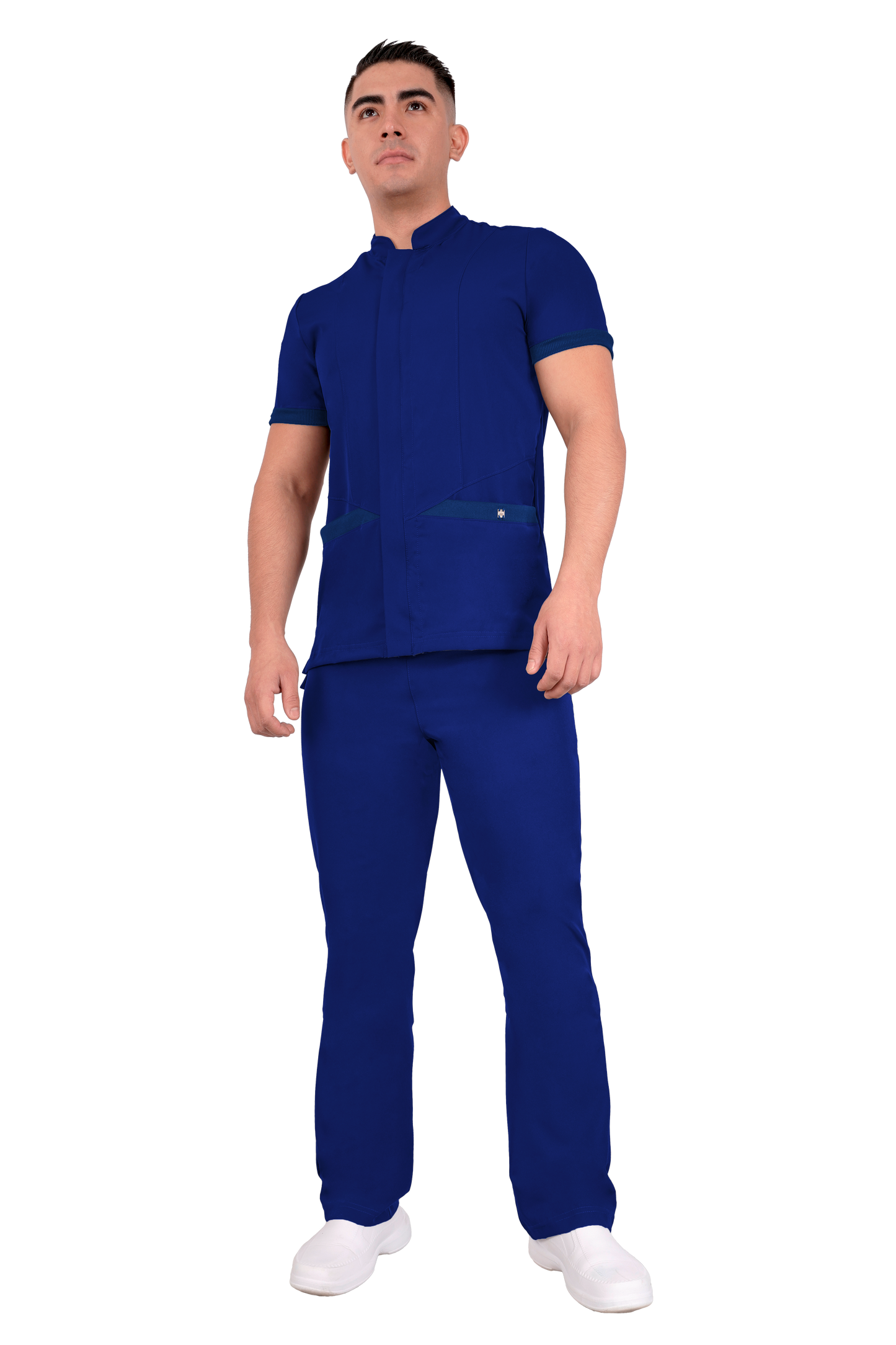 Conjunto Quirurgico Antifluidos corte Recto - Azul Rey 6240-03