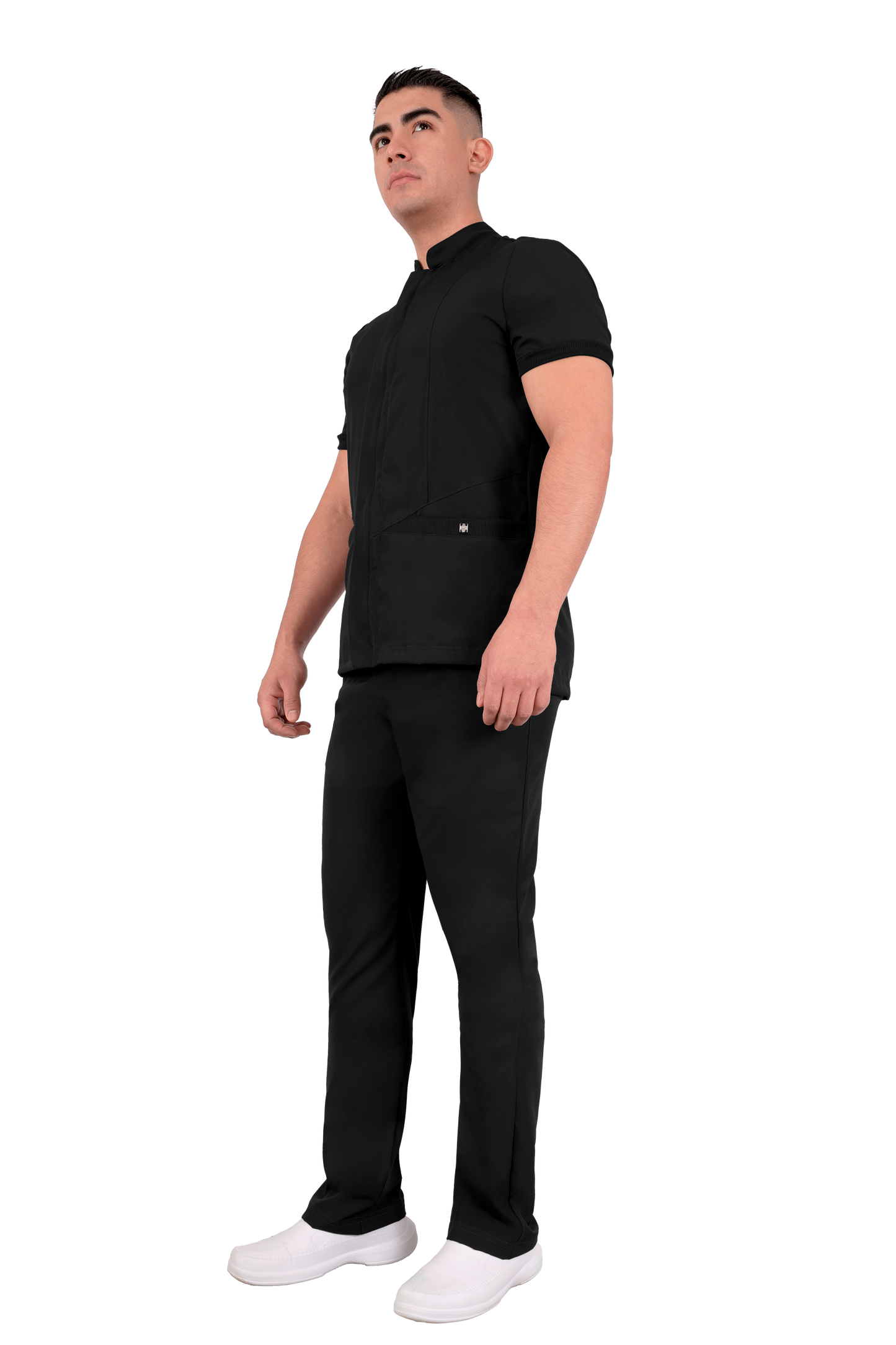 Conjunto Quirurgico Antifluidos corte Recto - Negro 6240-01