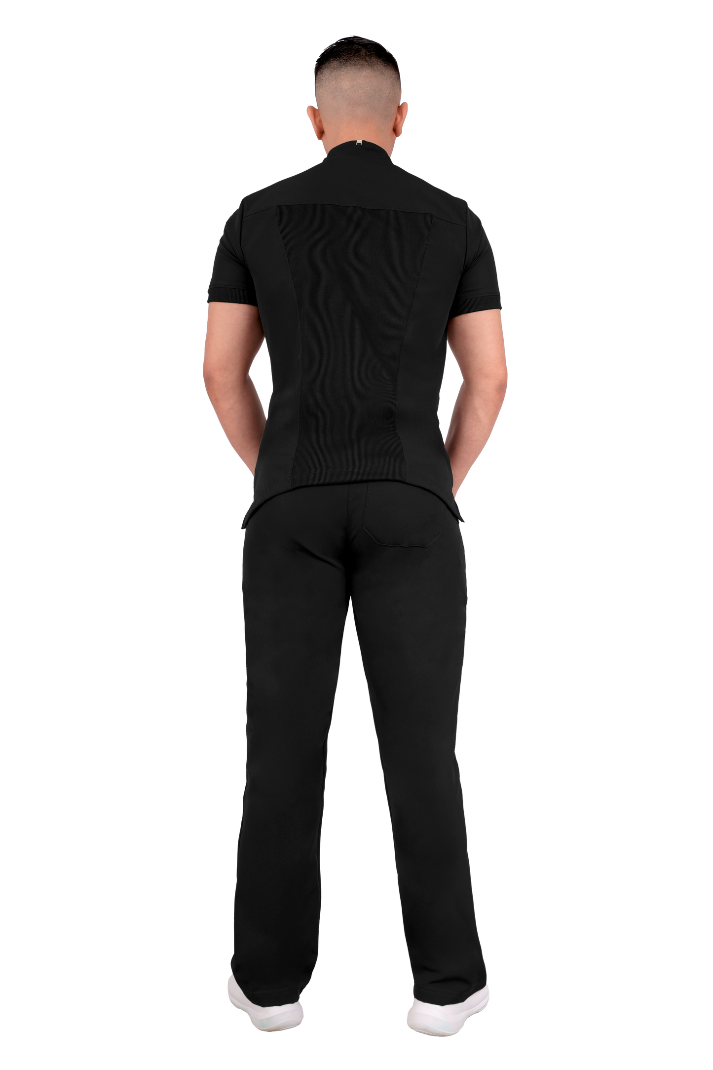 Conjunto Quirurgico Antifluidos corte Recto - Negro 6240-01