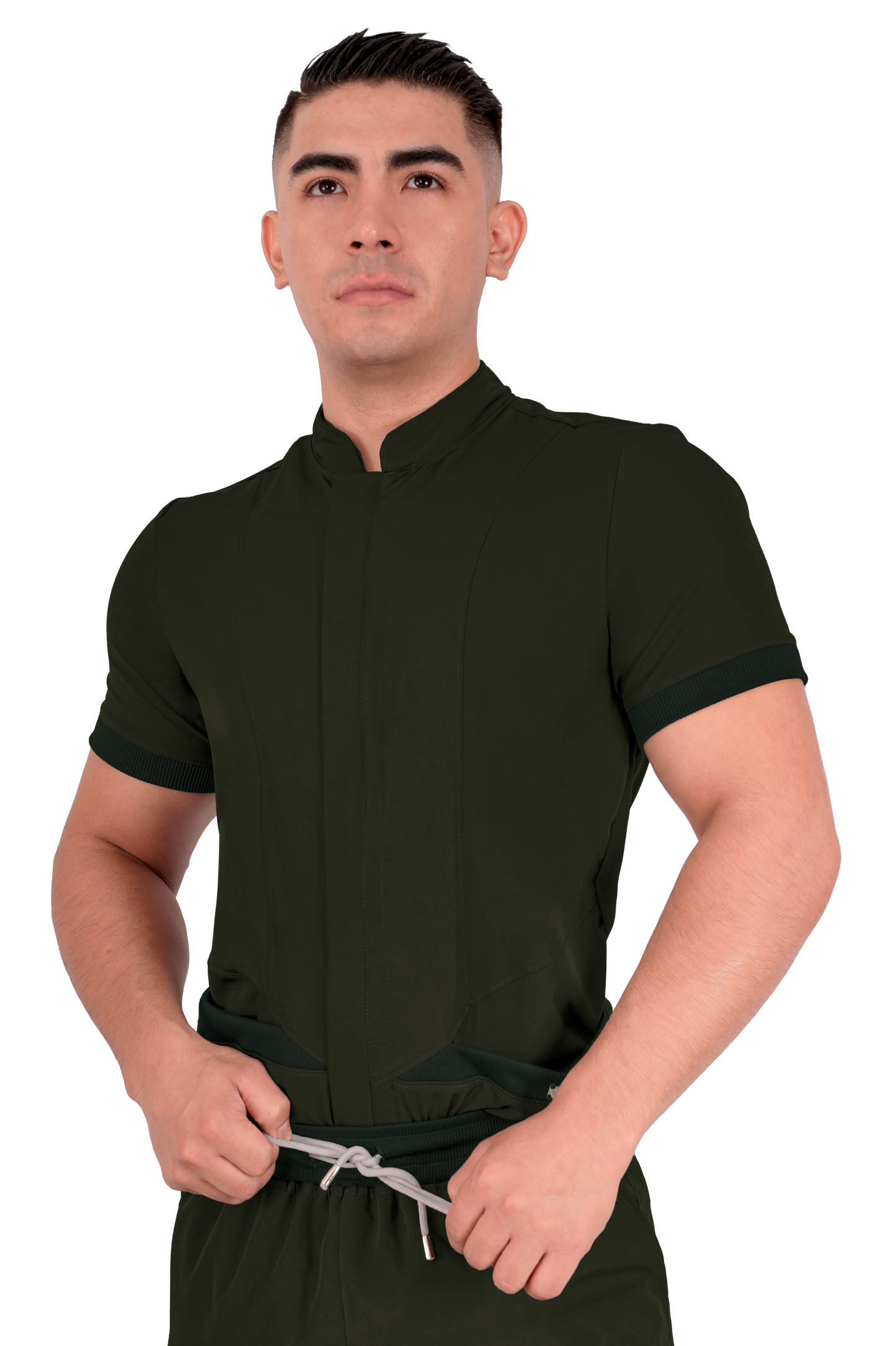 Conjunto Quirurgico Antifluidos corte Recto - Verde Olivo 6240-04