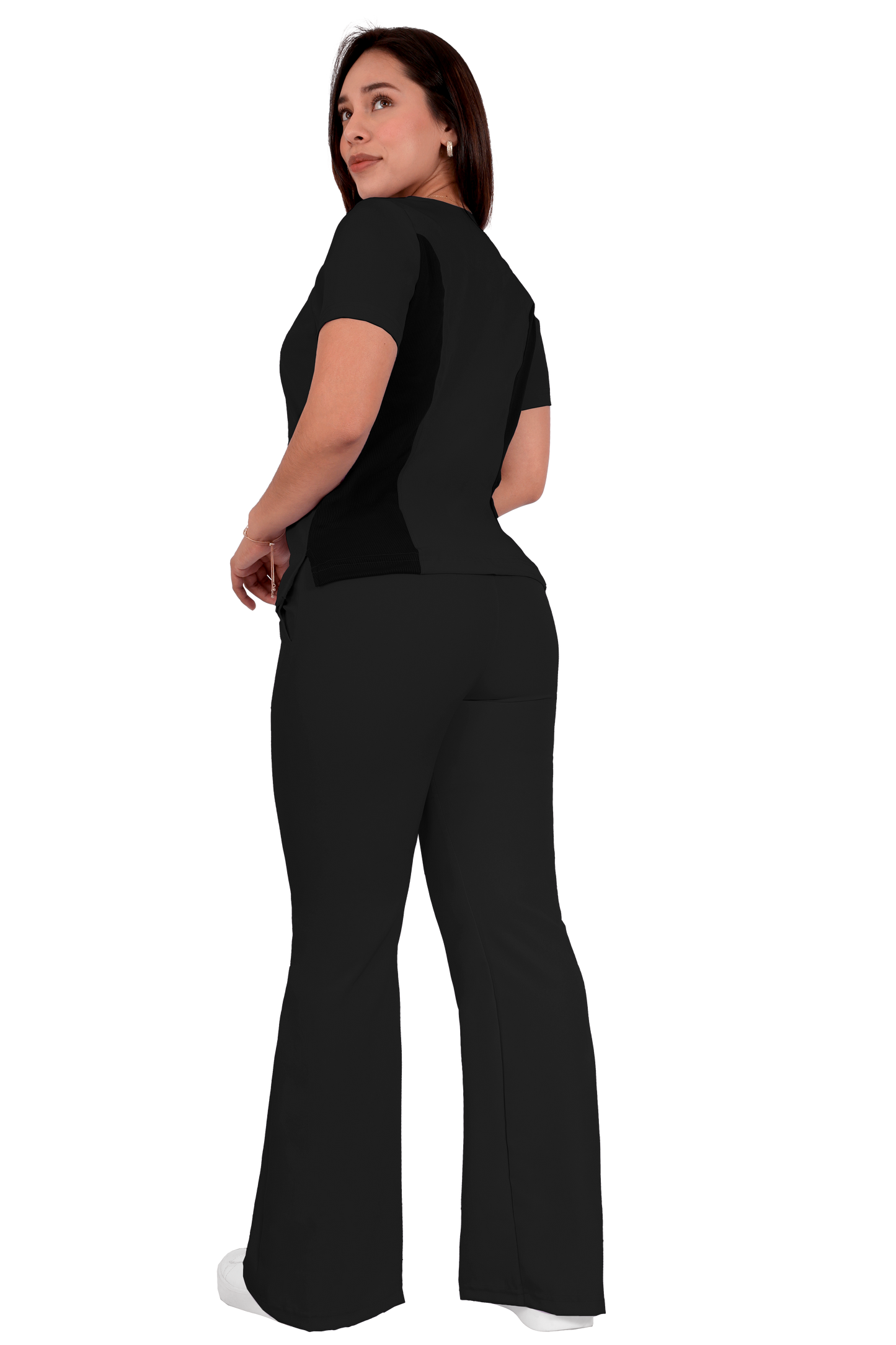 Conjunto Quirurgico Antifluidos corte Recto - Negro 6242-01