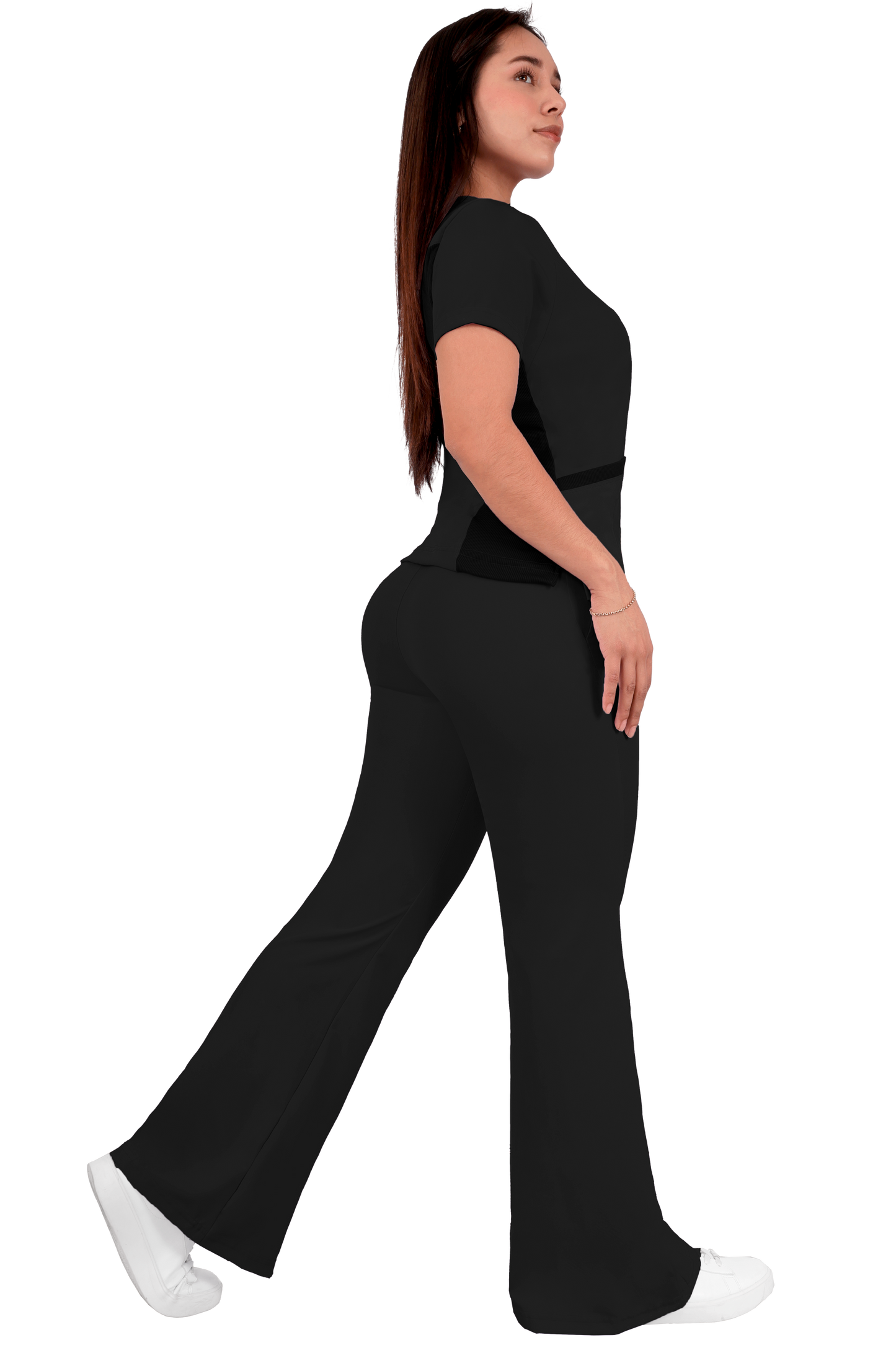 Conjunto Quirurgico Antifluidos corte Recto - Negro 6242-01