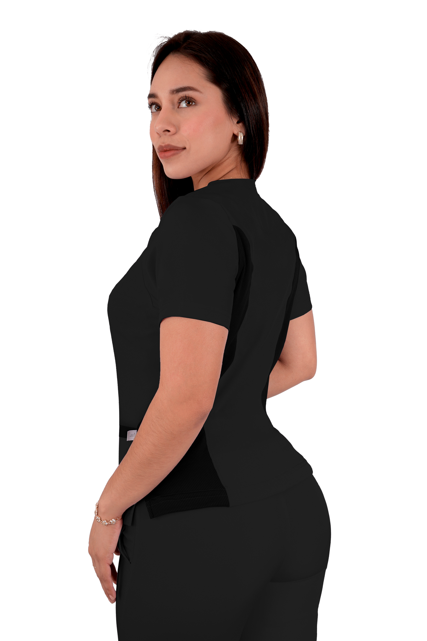 Conjunto Quirurgico Antifluidos corte Recto - Negro 6242-01