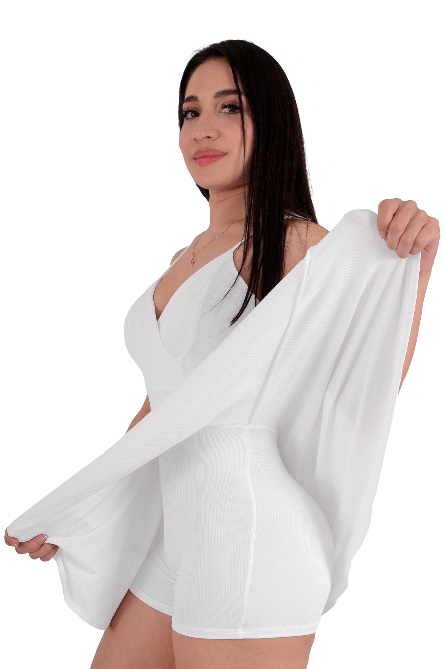 Jumper Con Short Color Blanco 1318-13
