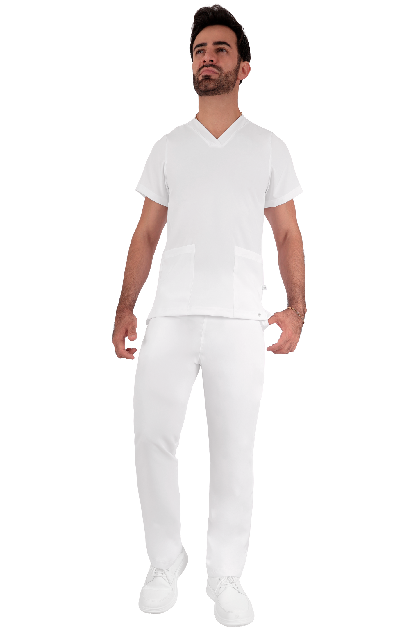 Conjunto Quirurgico Antifluidos corte Recto - Verde Olivo
