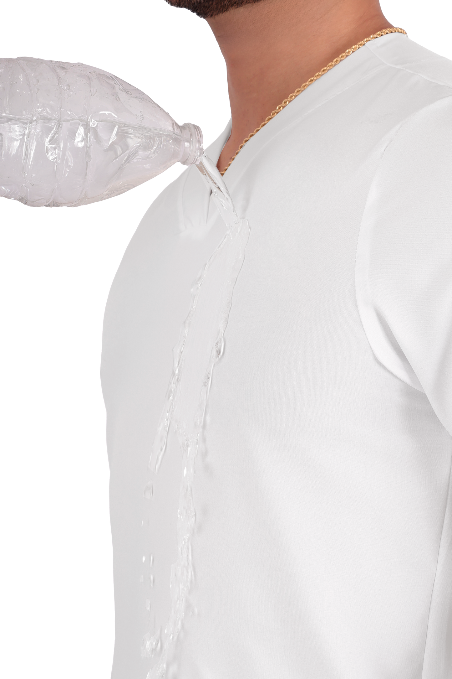 Conjunto Quirurgico Antifluidos corte Recto - Blanco
