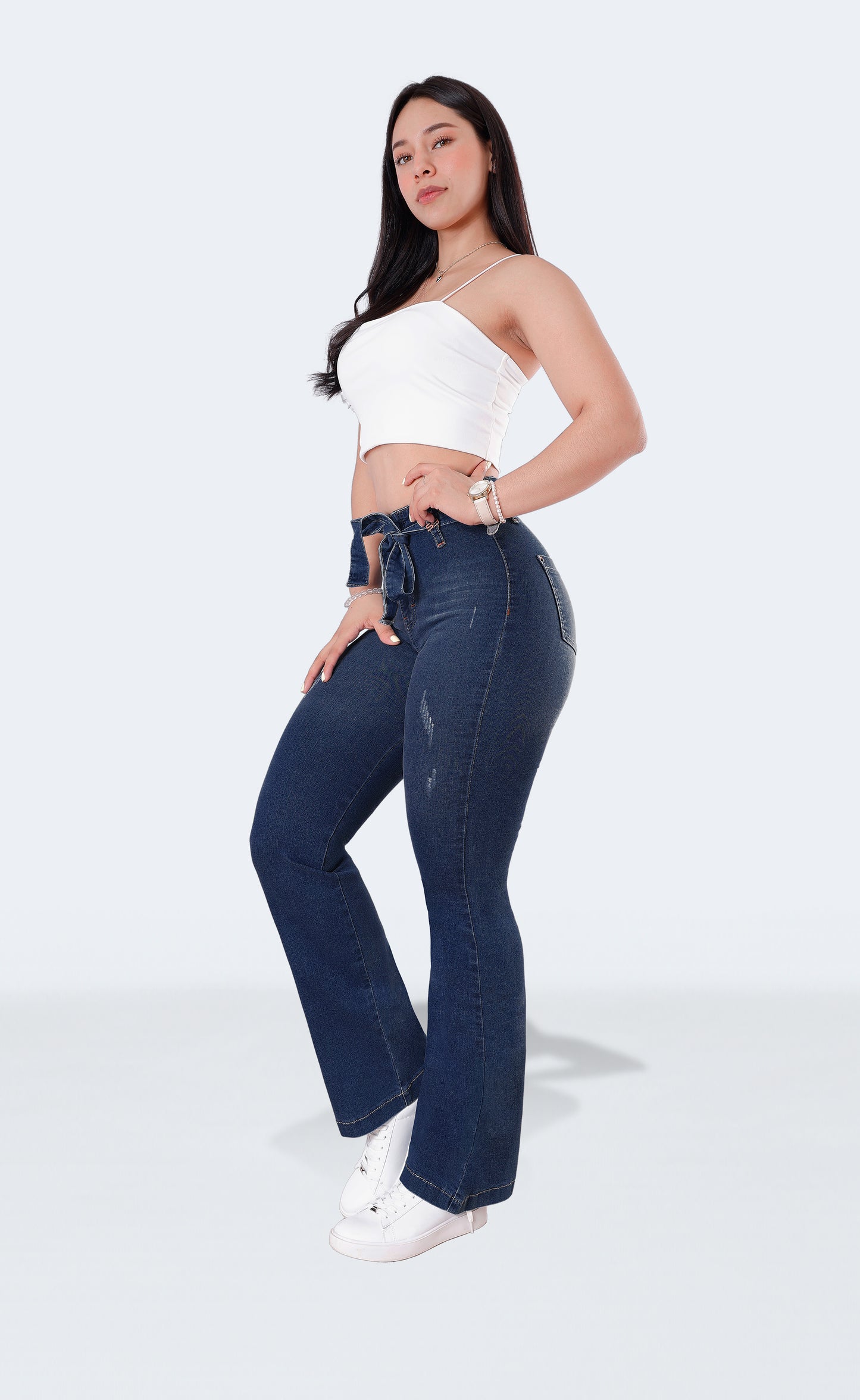 LipoJeans de Talle Alto con Efecto Levanta Cola 3662 03