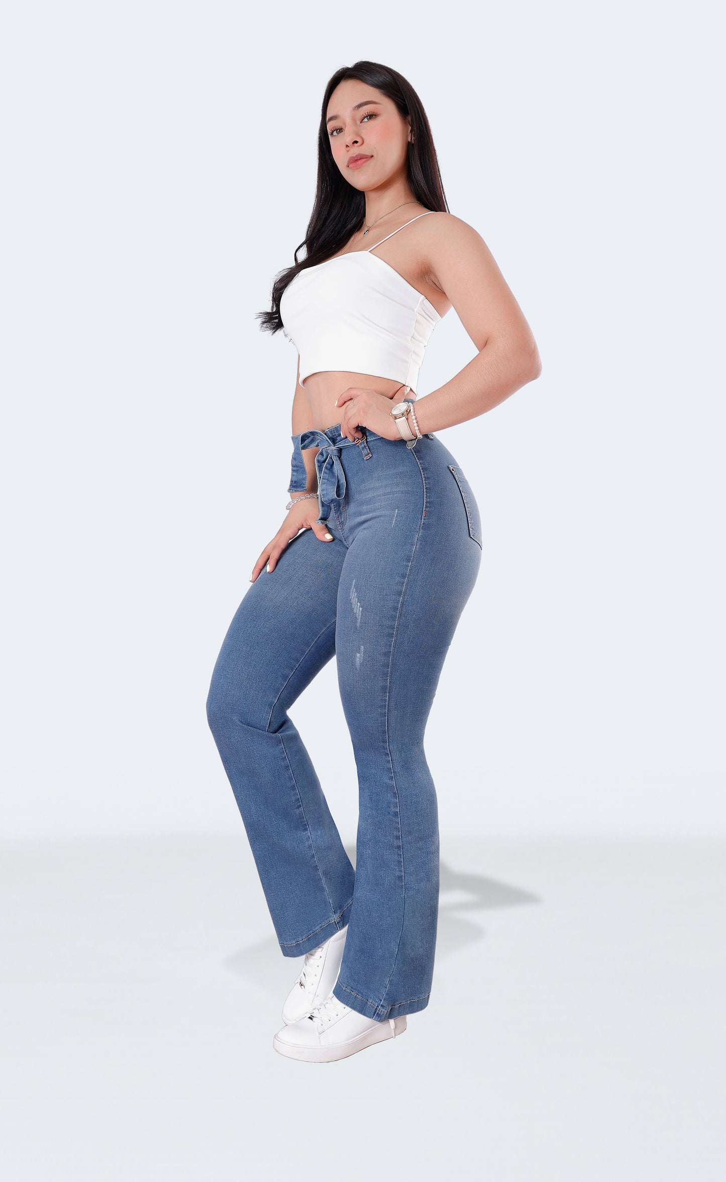 LipoJeans de Talle Alto con Efecto Levanta Cola 3662 04