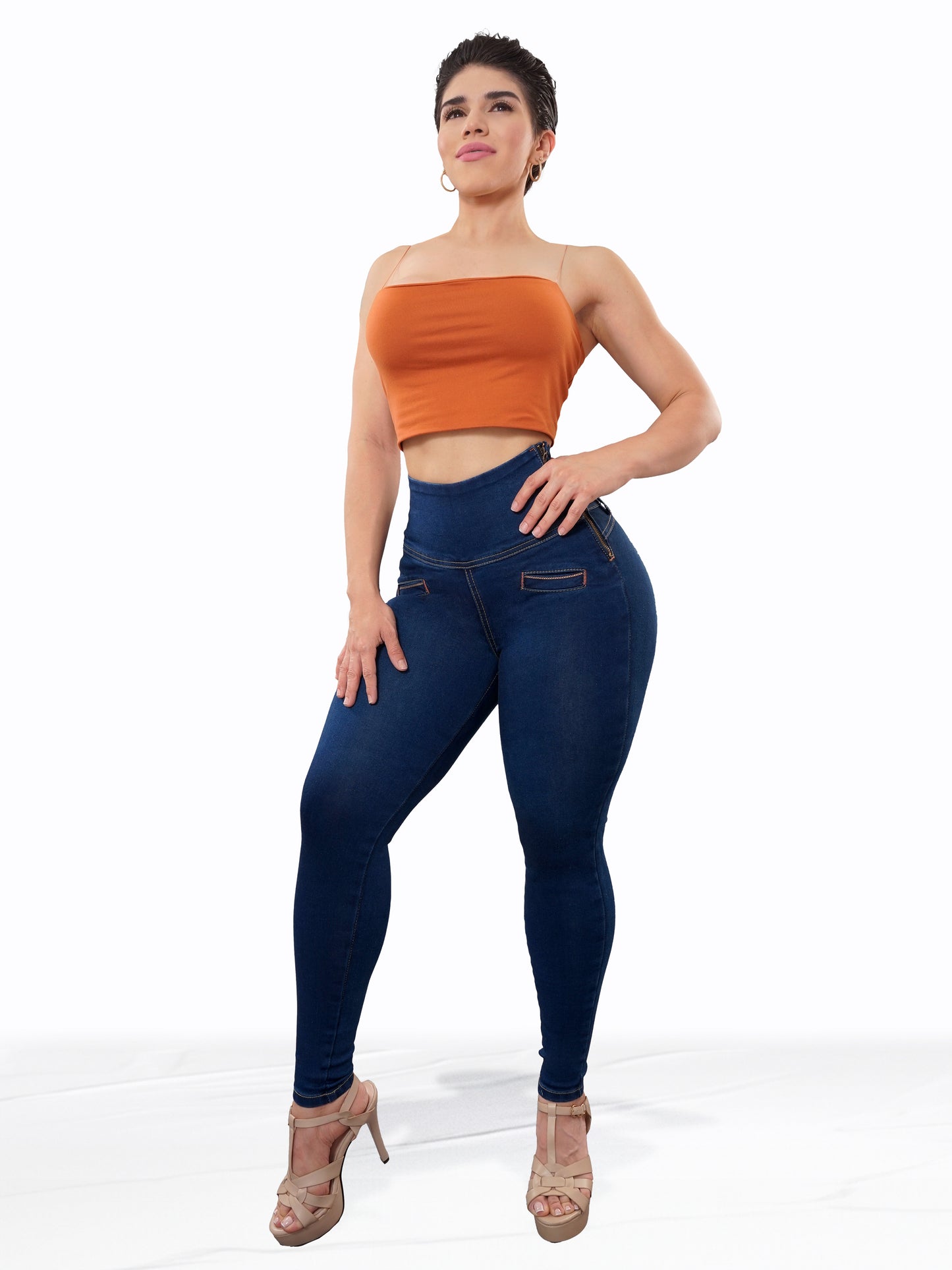 Jeans Dama Pantalones Mujer Colombiano Levanta Pompa 3670