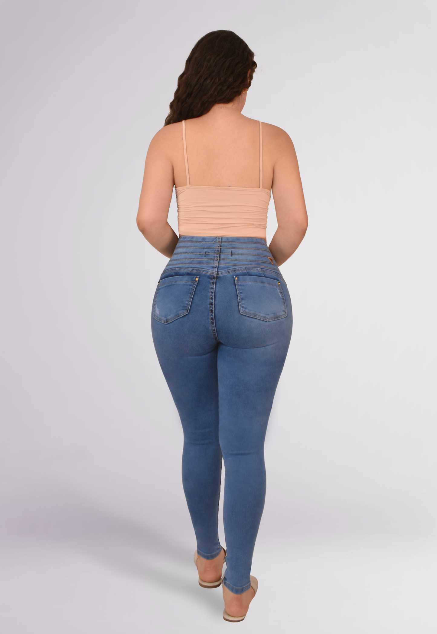 LipoJeans de Talle Alto con Efecto Levanta Cola 3684