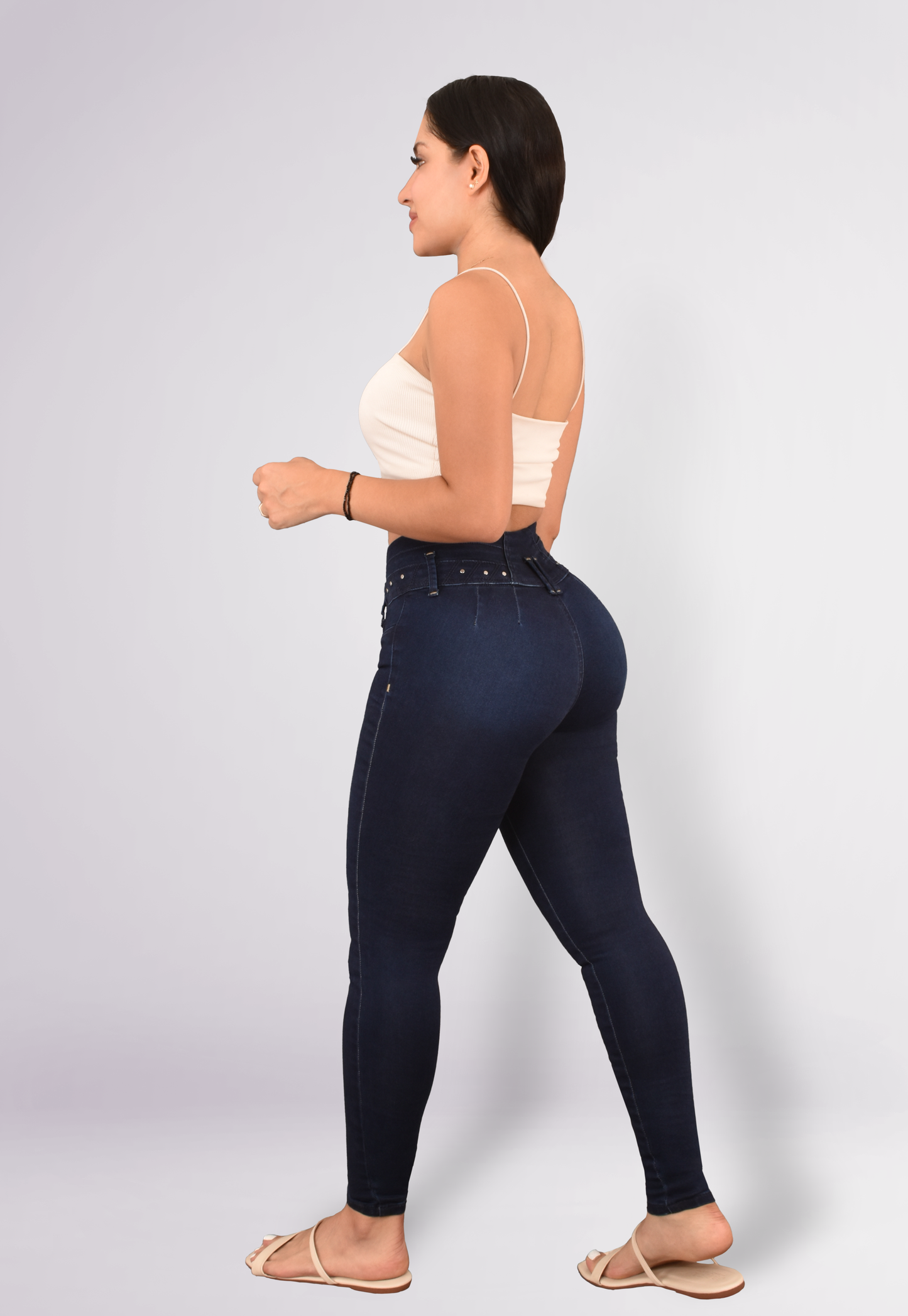 LipoJeans de Talle Alto con Efecto Levanta Cola 3703