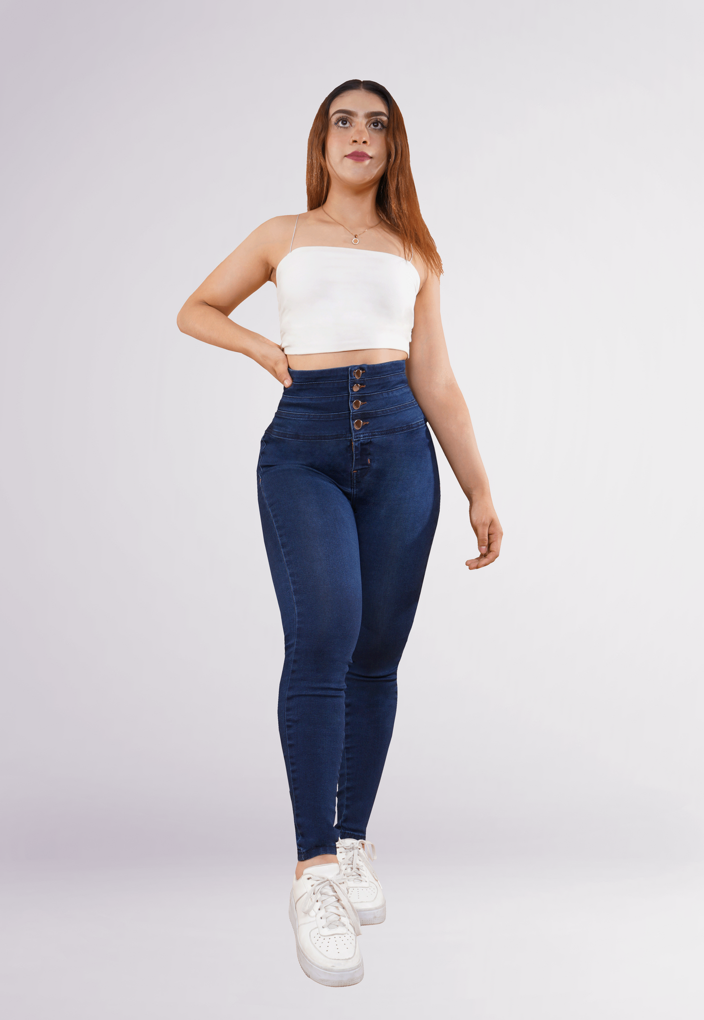 LipoJeans de Talle Alto con Efecto Levanta Cola 3711