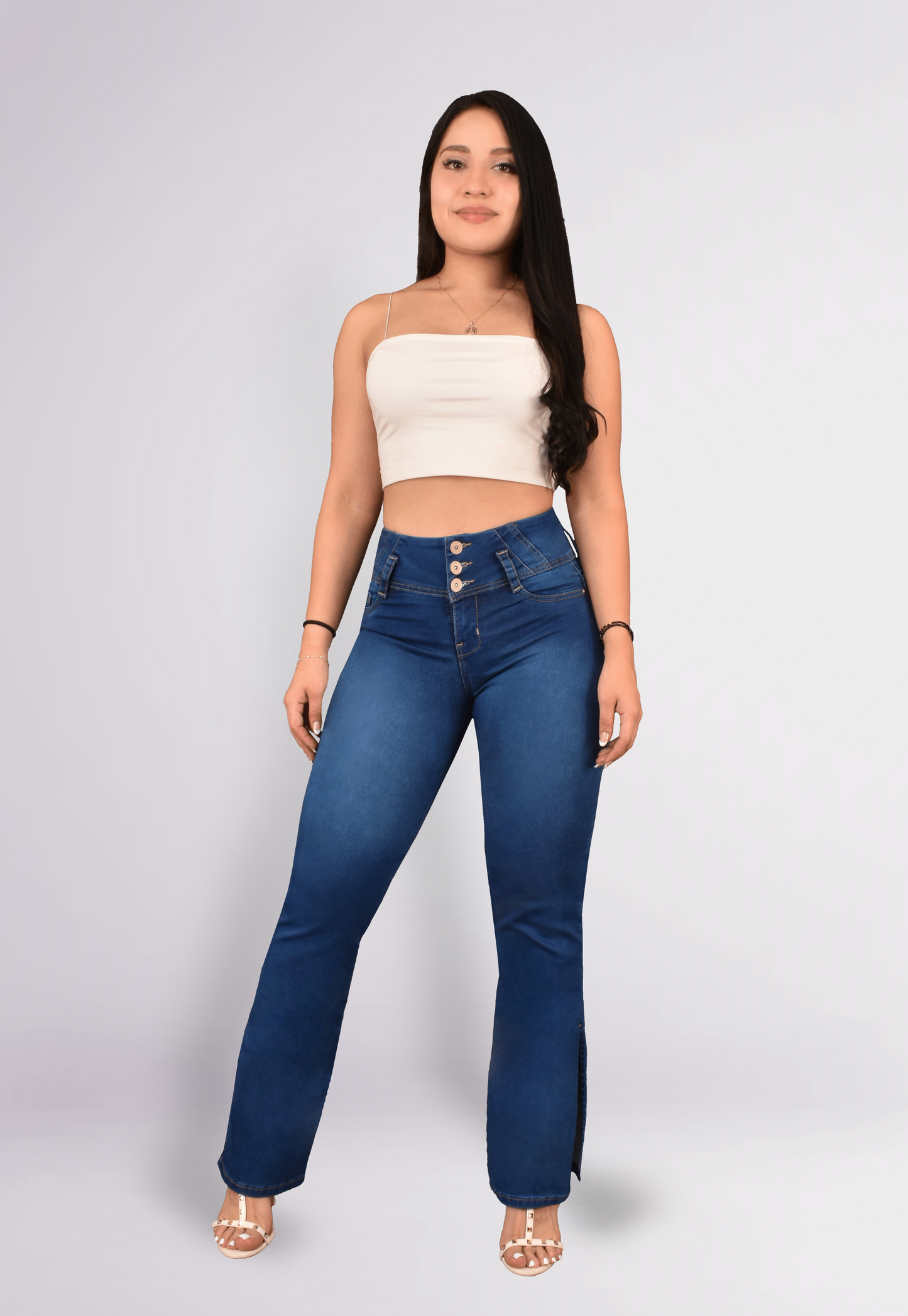 LipoJeans de Talle Alto con Efecto Levanta Cola 3741