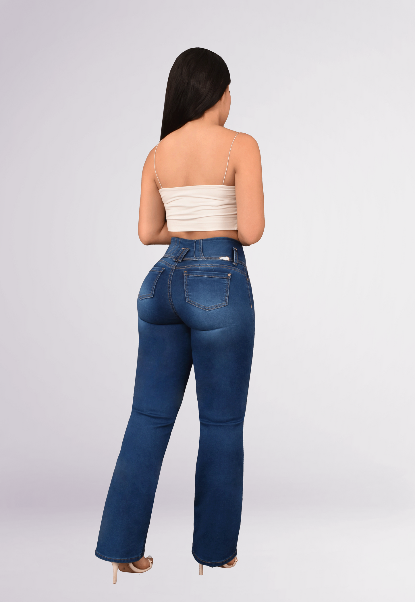 LipoJeans de Talle Alto con Efecto Levanta Cola 3741