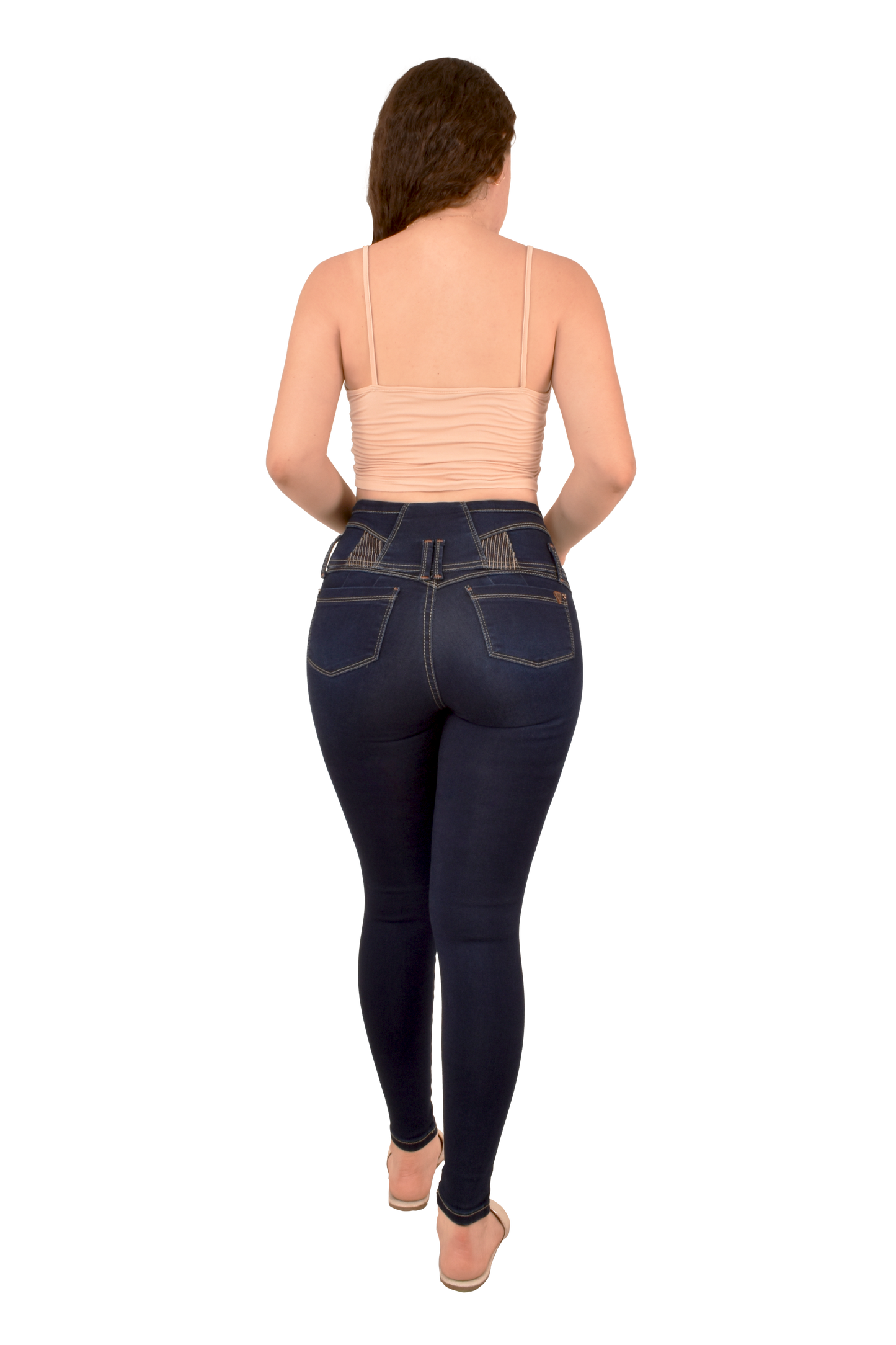 LipoJeans de Talle Alto con Efecto Levanta Cola 3702