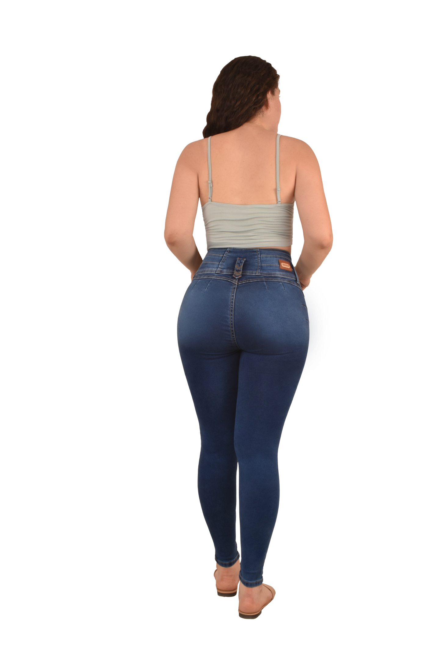 LipoJeans de Talle Alto con Efecto Levanta Cola 3669