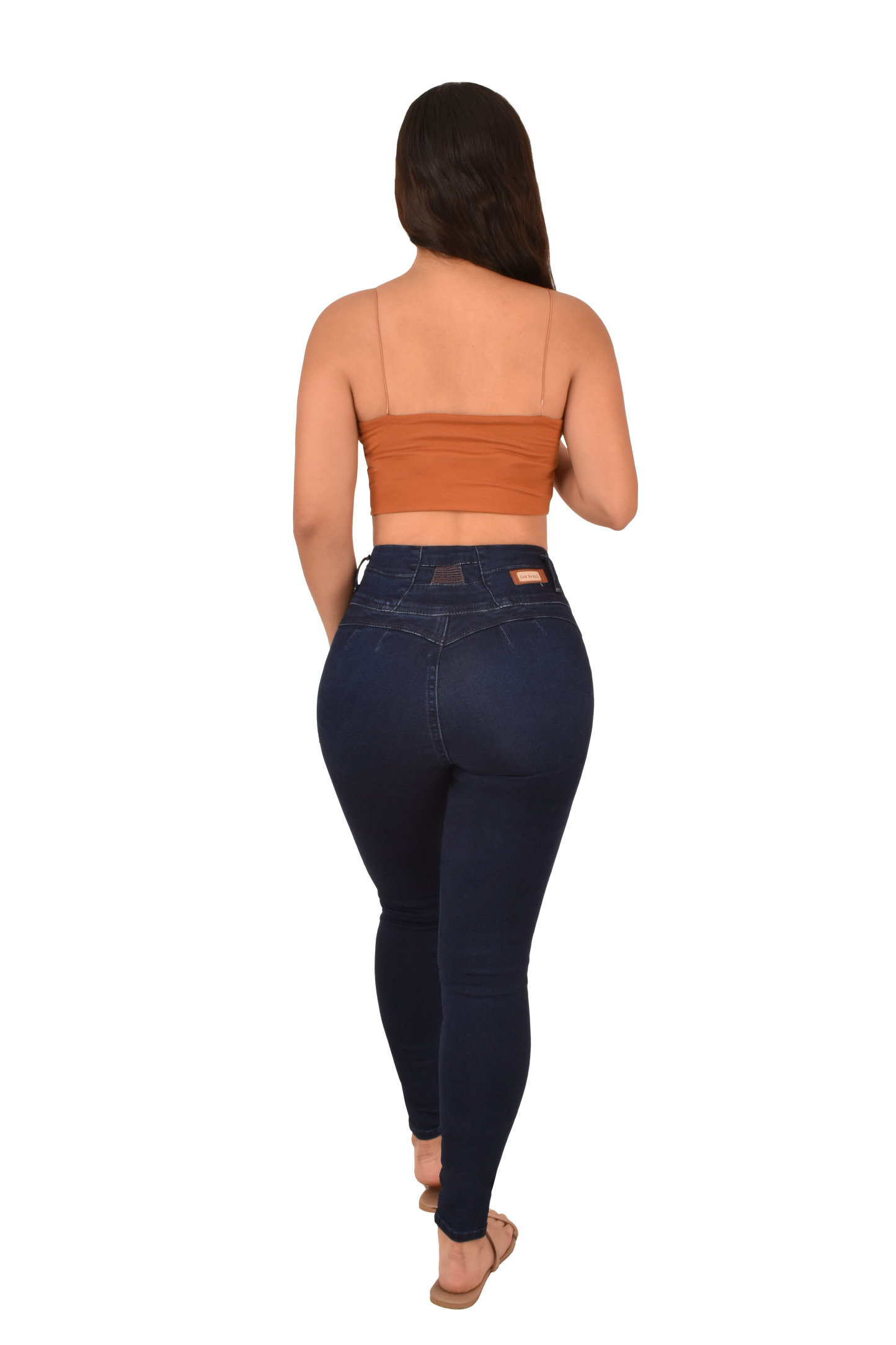 LipoJeans de Talle Alto con Efecto Levanta Cola 3742