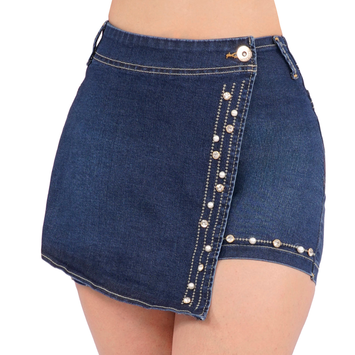 Short Falda Dama Casual Mujer Levanta Pompas Alta Elasticidad 3840