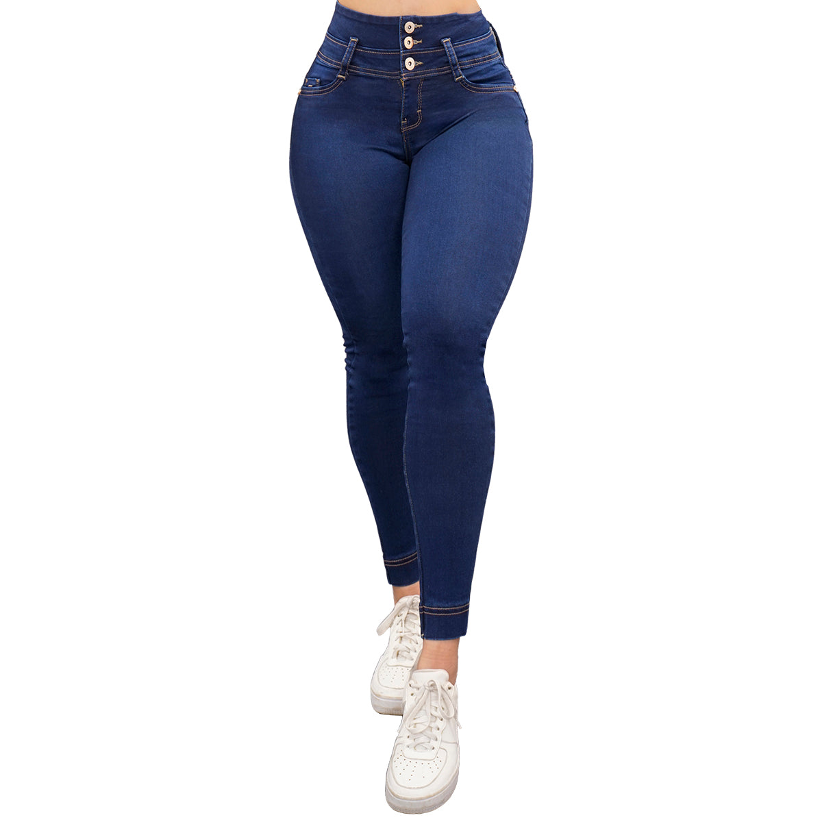 LipoJeans de Talle Alto con Efecto Levanta Cola 3751