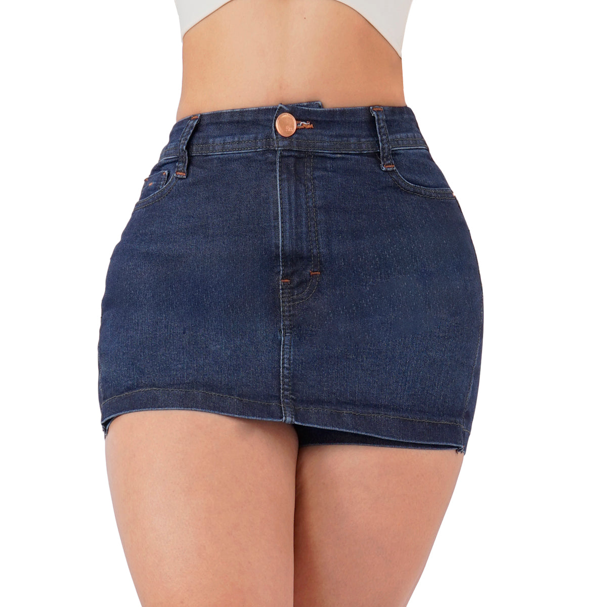 Short Falda Dama Casual Mujer Levanta Pompas Alta Elasticidad 3880