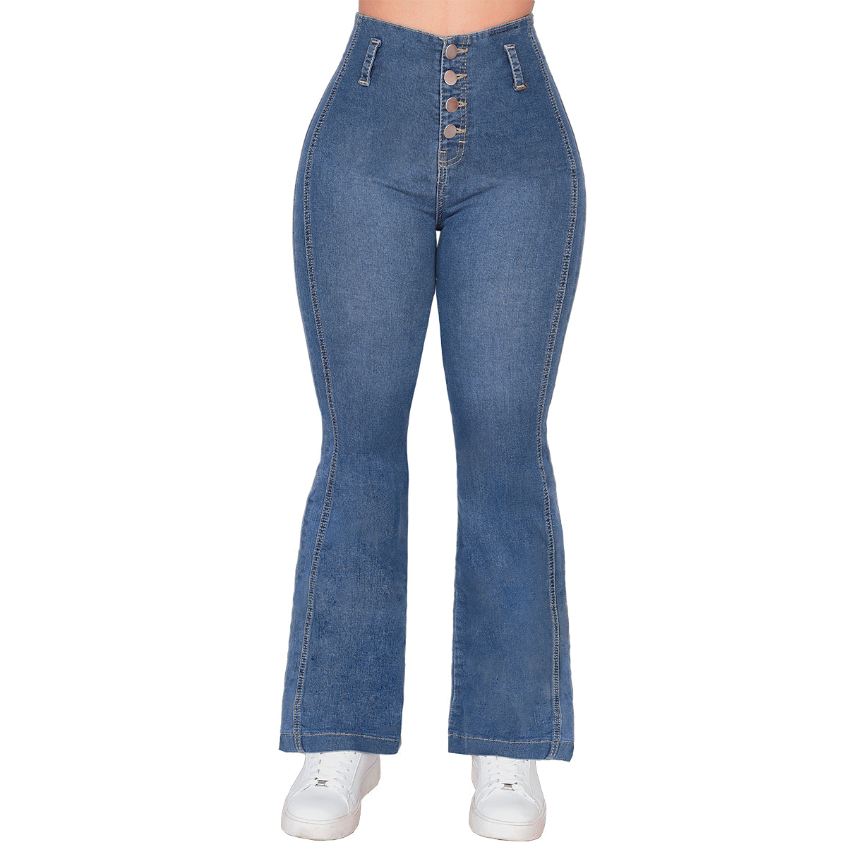 LipoJeans de Talle Alto con Efecto Levanta Cola 3664 04